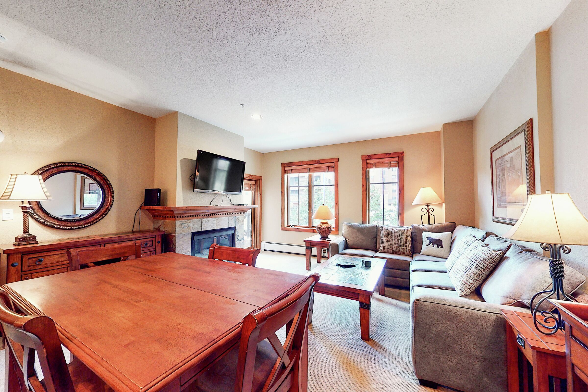Dining Room & Living Room