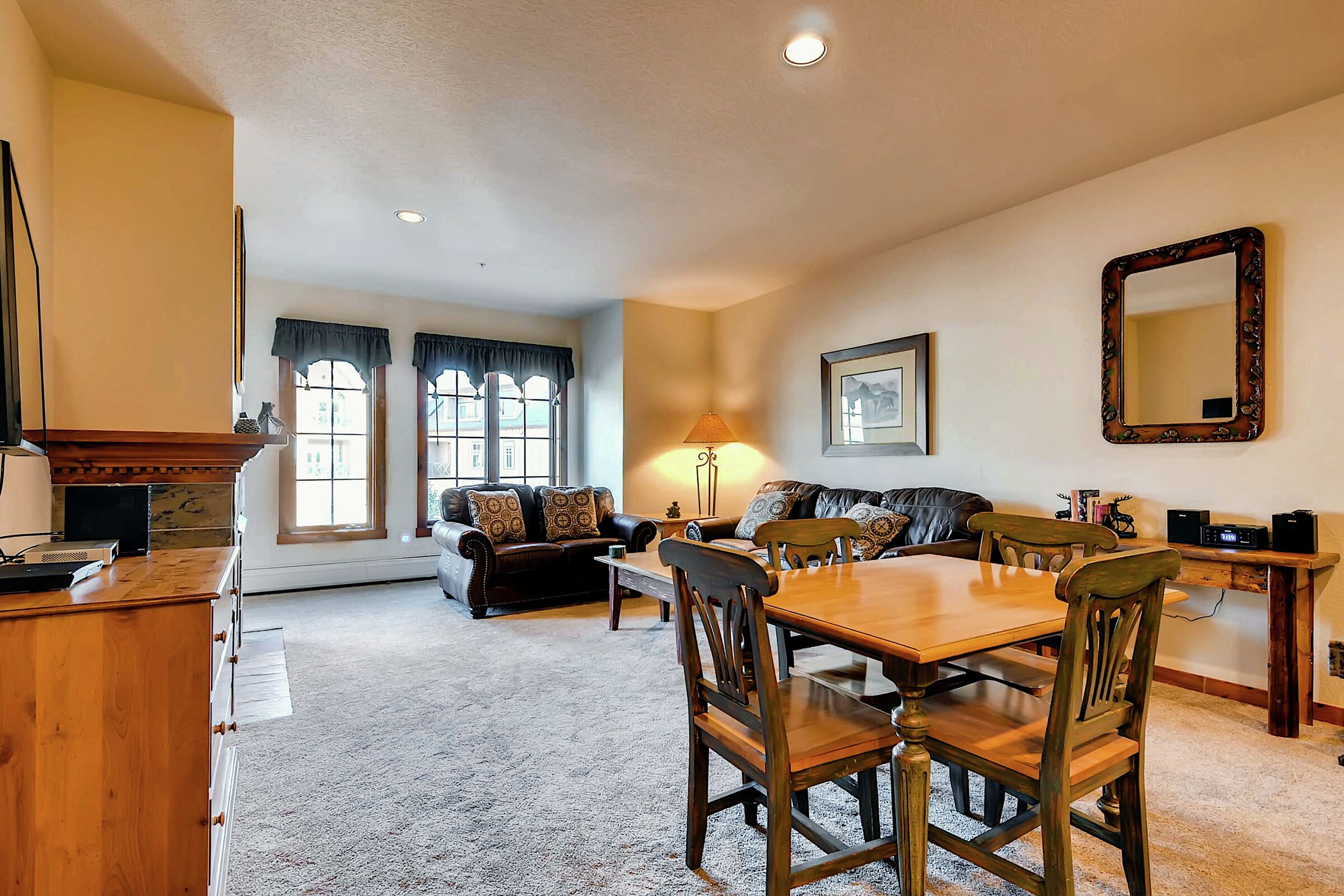 Dining Room & Living Room