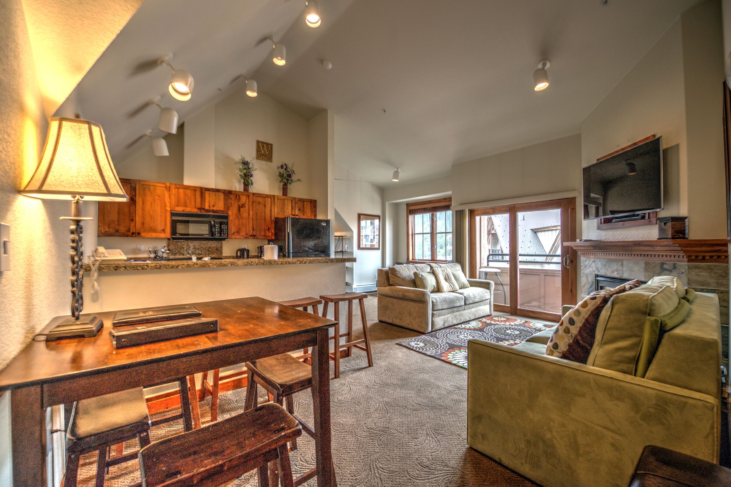 Dining Room & Living Room