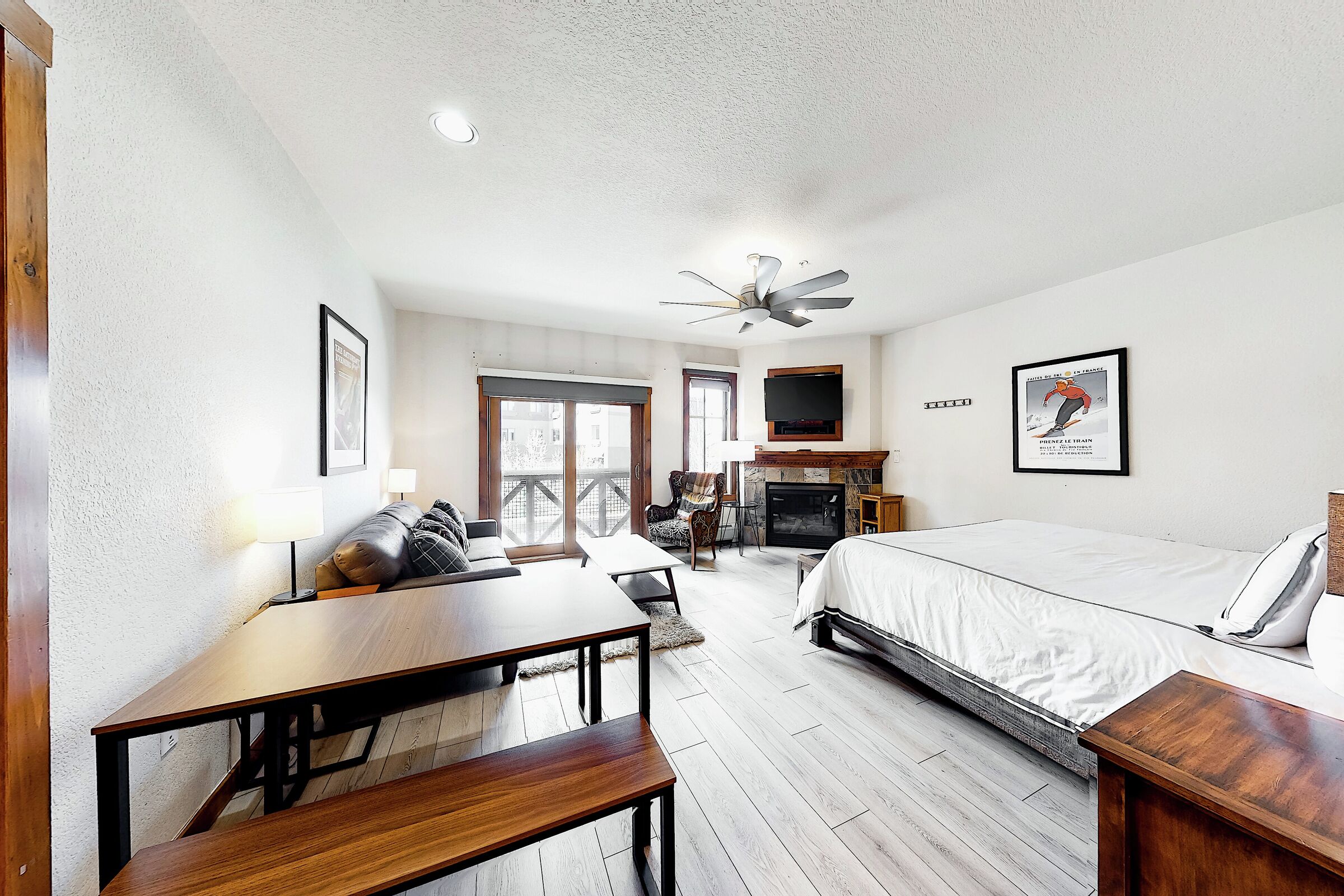 Studio Living Area