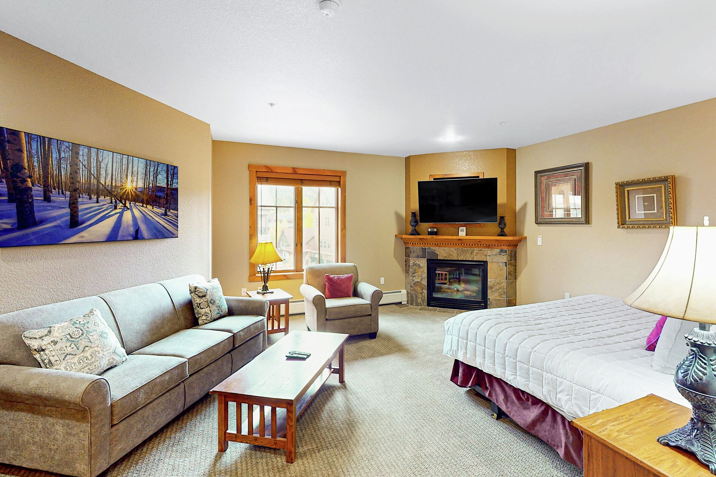 Studio Living Area
