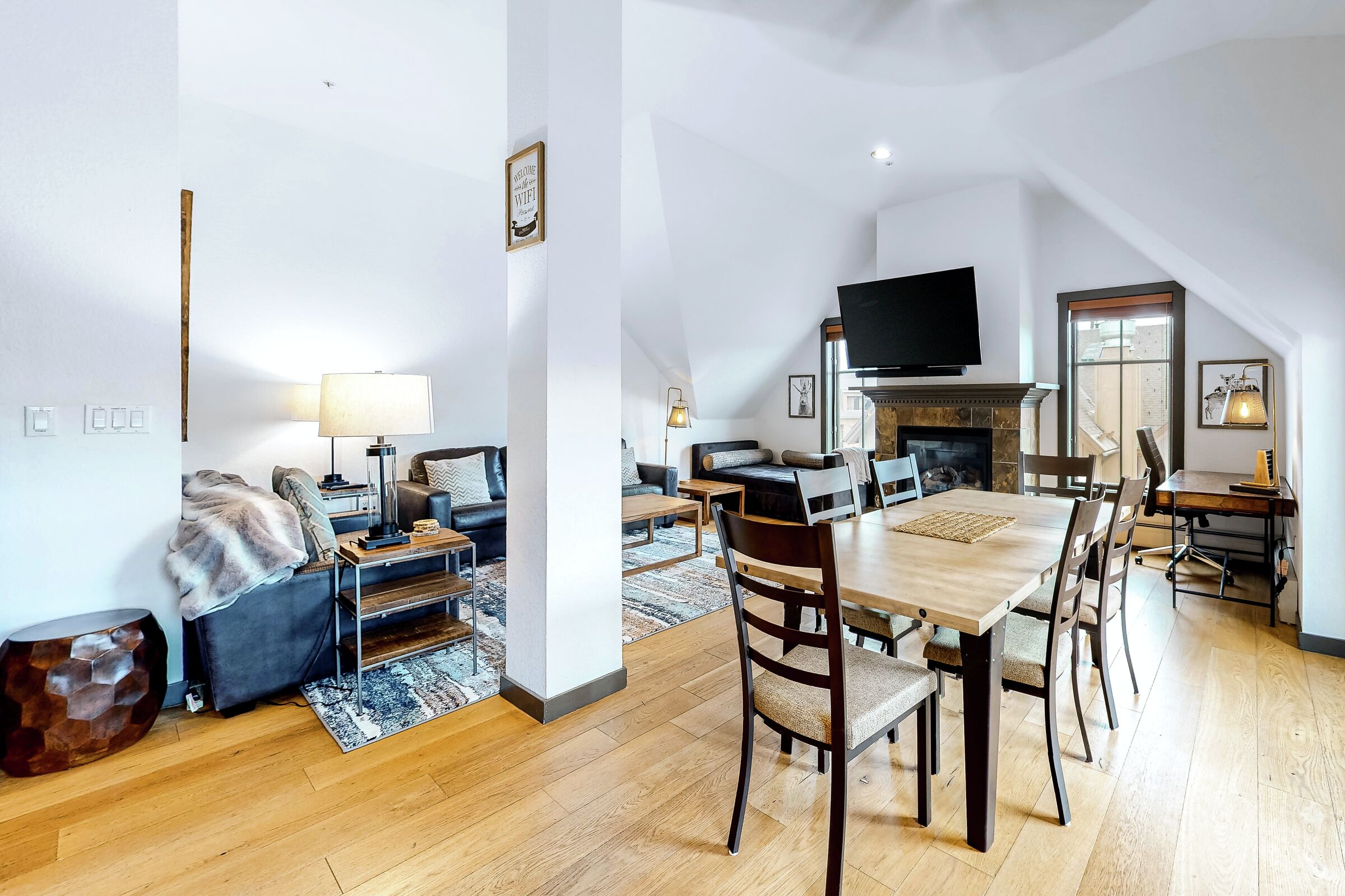 Dining Room & Living Room