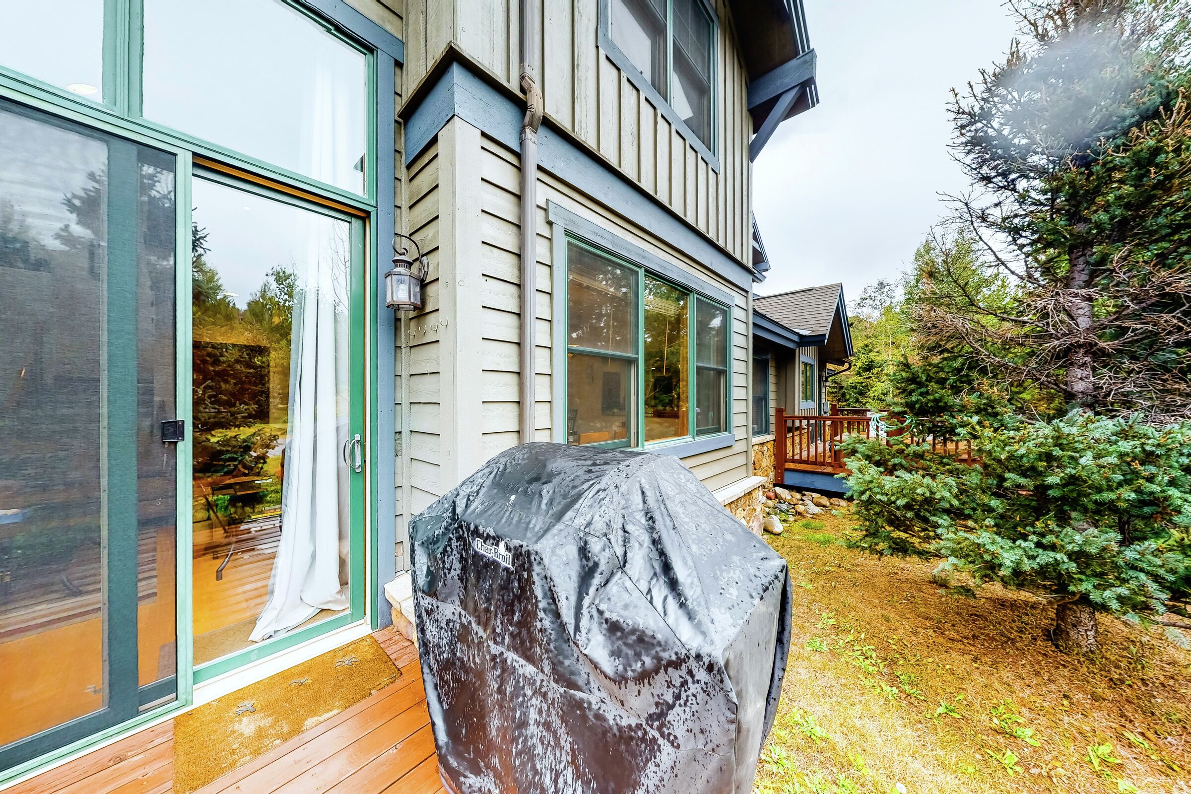 Deck with BBQ