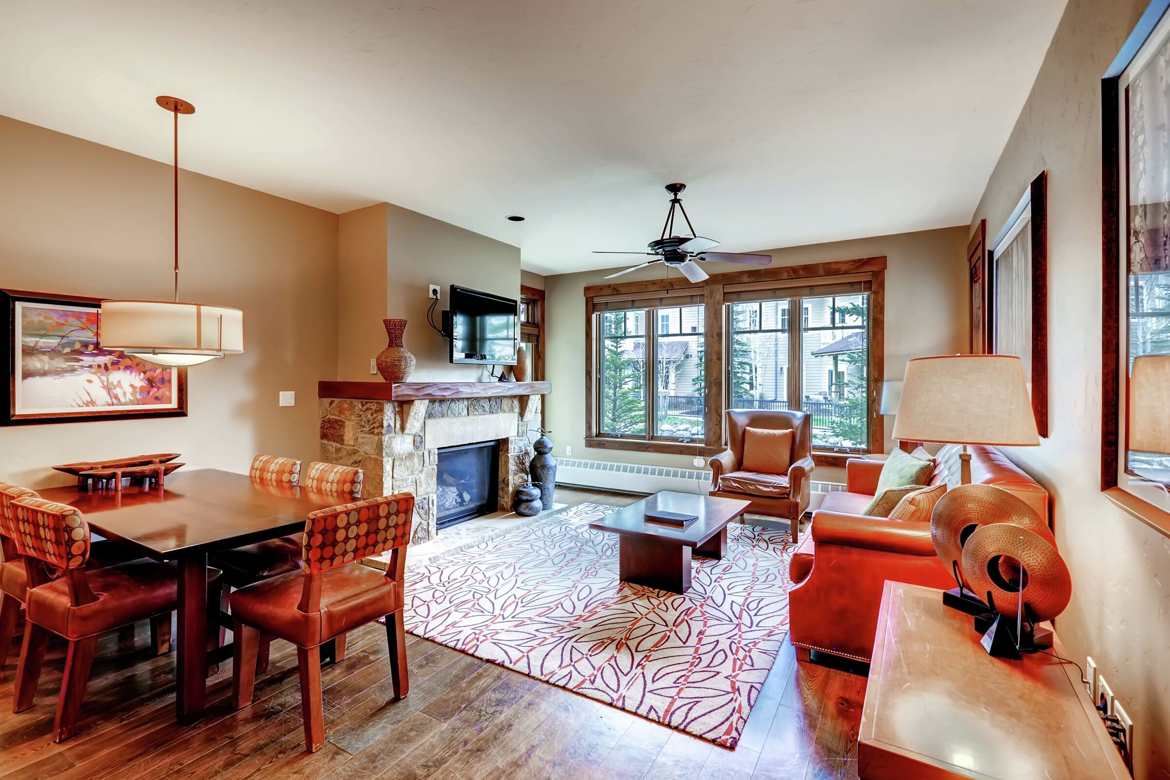 Dining Room & Living Room