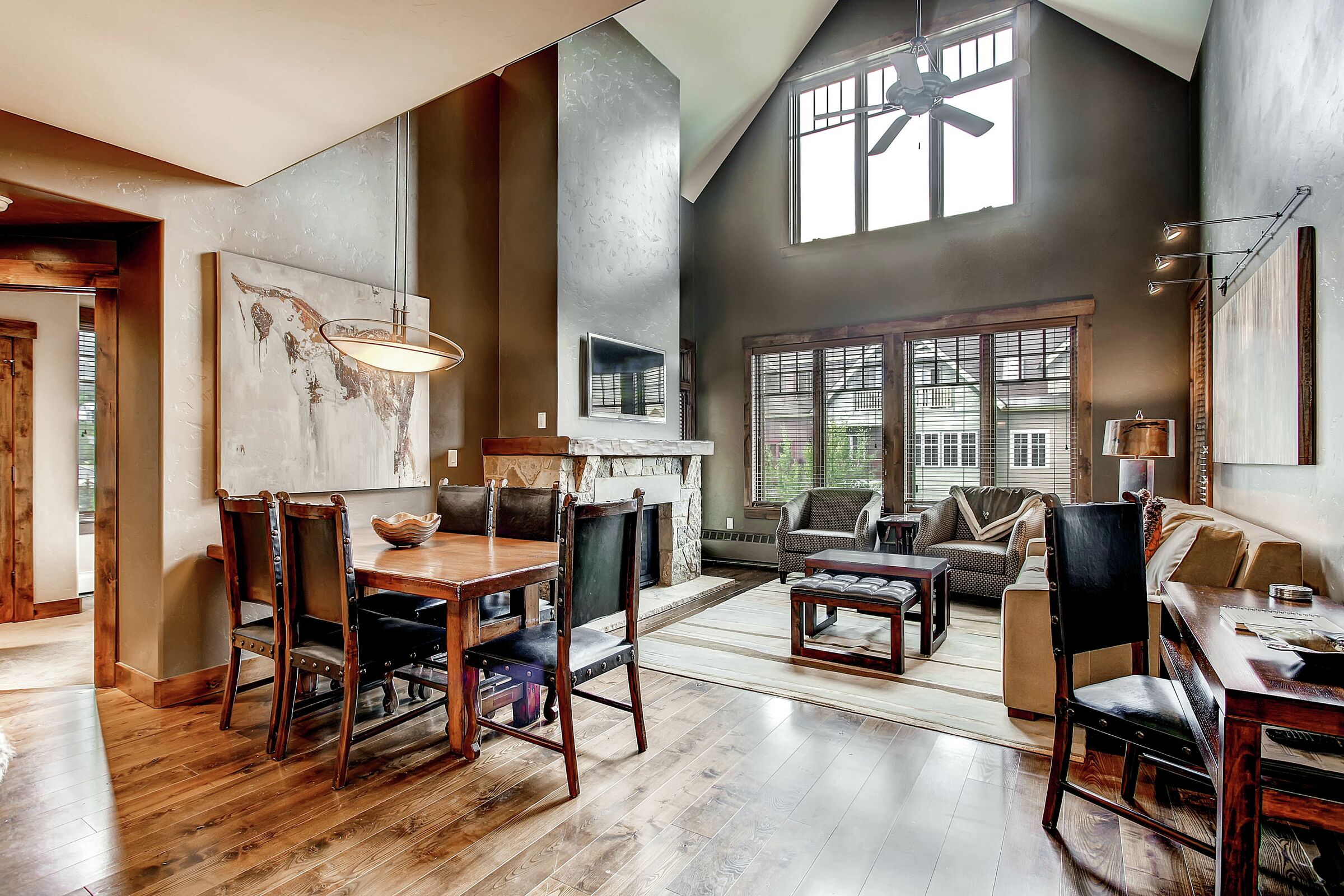 Dining Room & Living Room