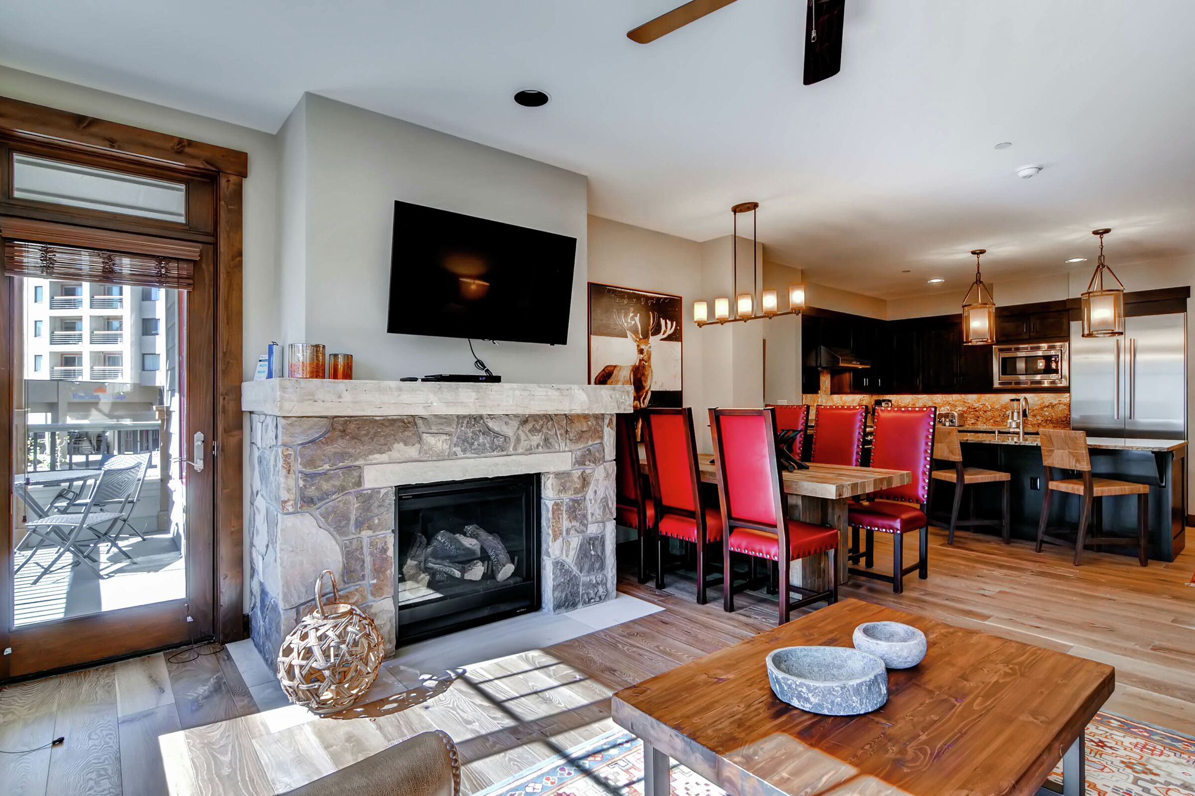 Living Room & Dining Room