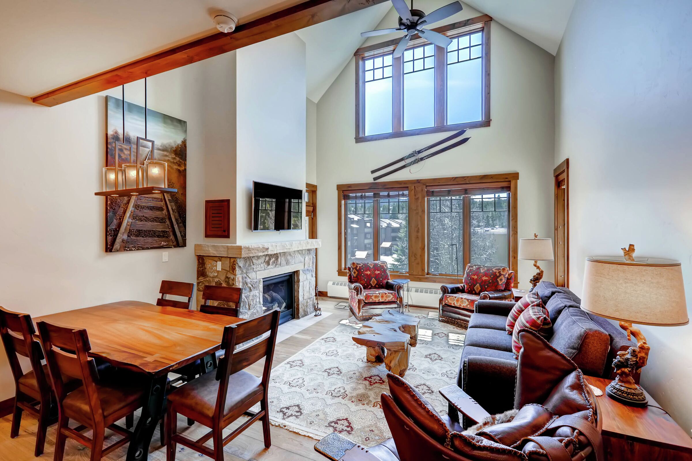 Dining Room & Living Room