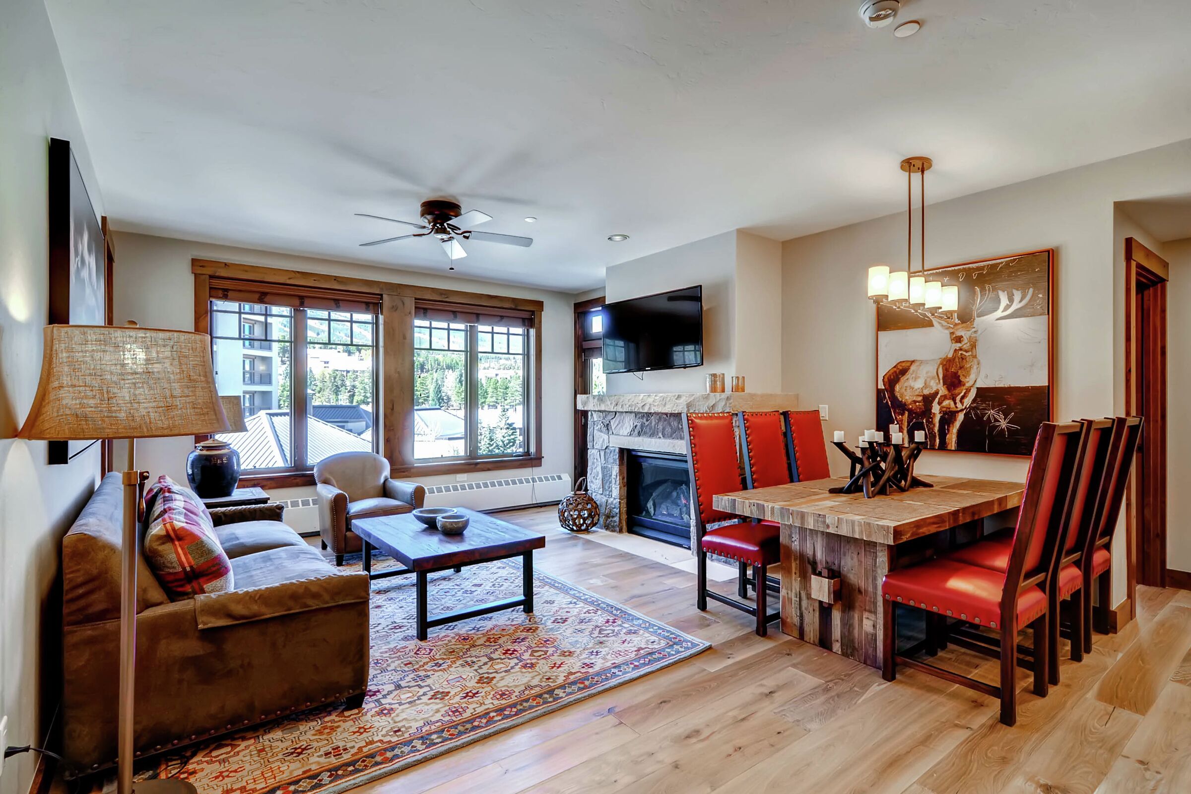 Dining Room & Living Room