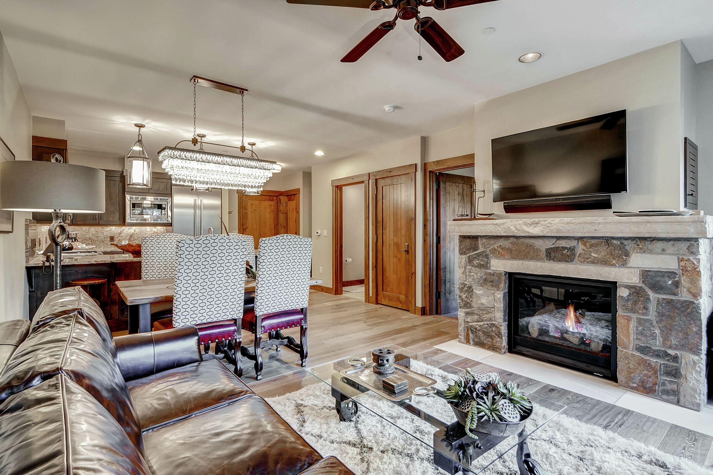Living Room & Dining Room