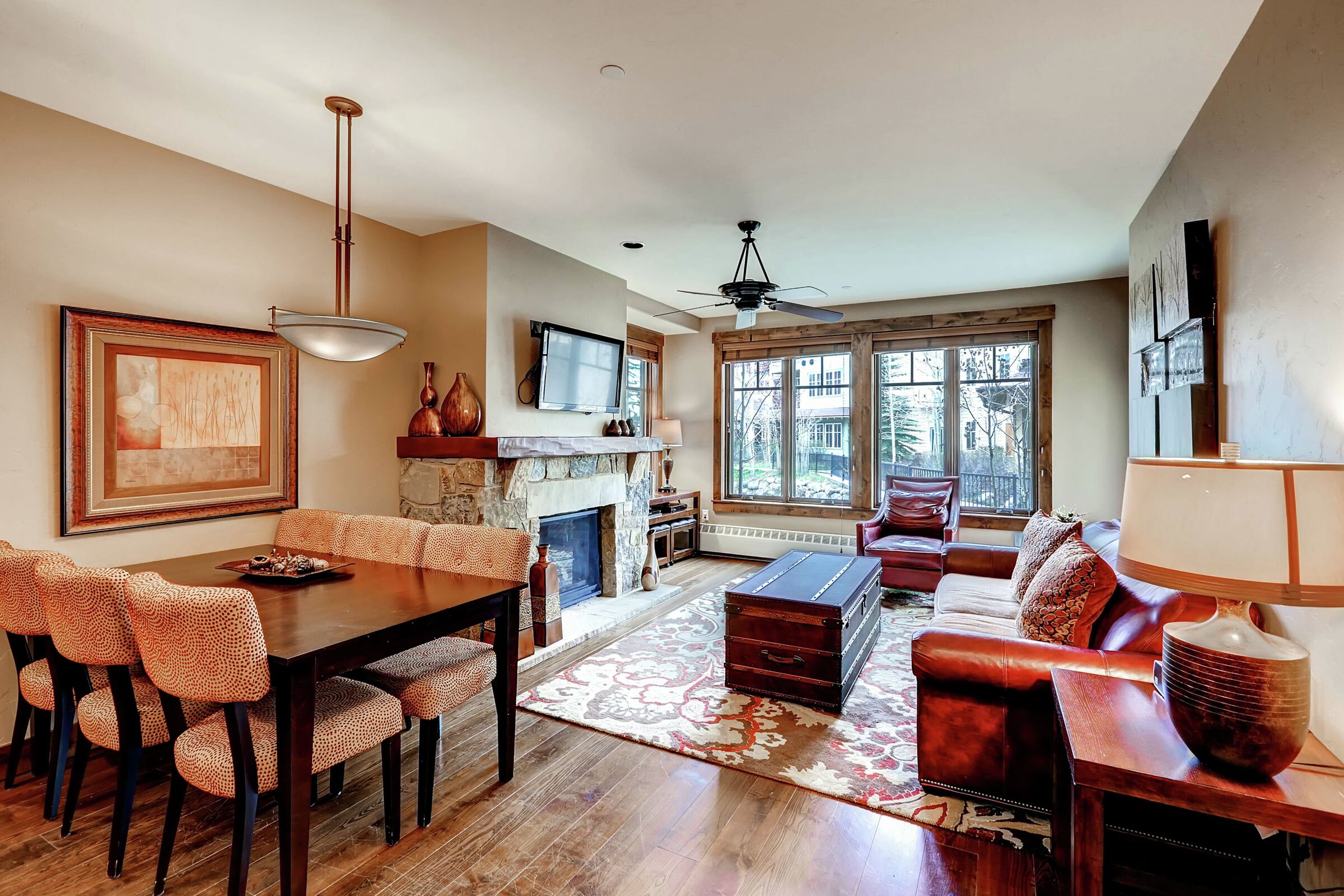 Dining Room & Living Room