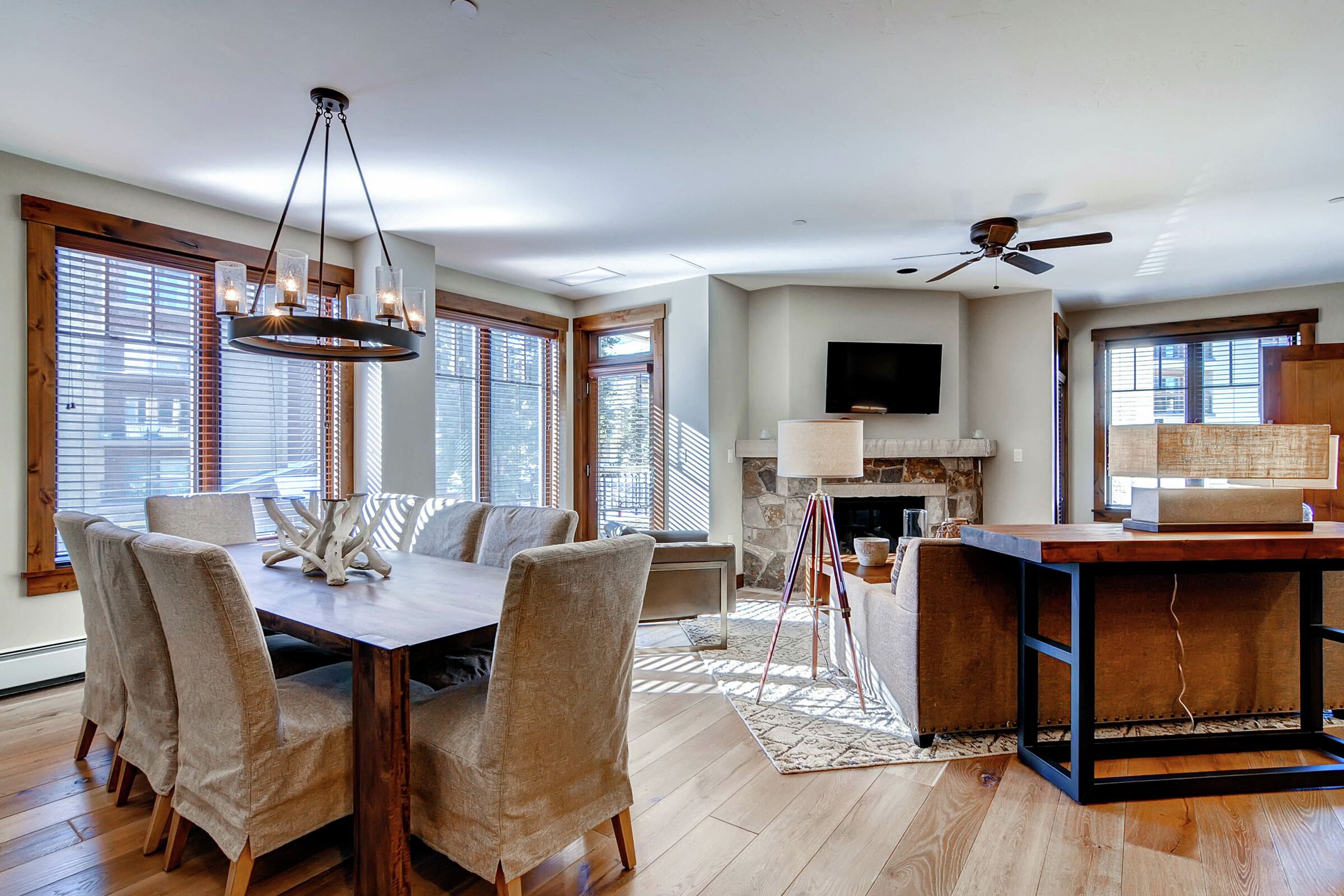 Dining Room & Living Room