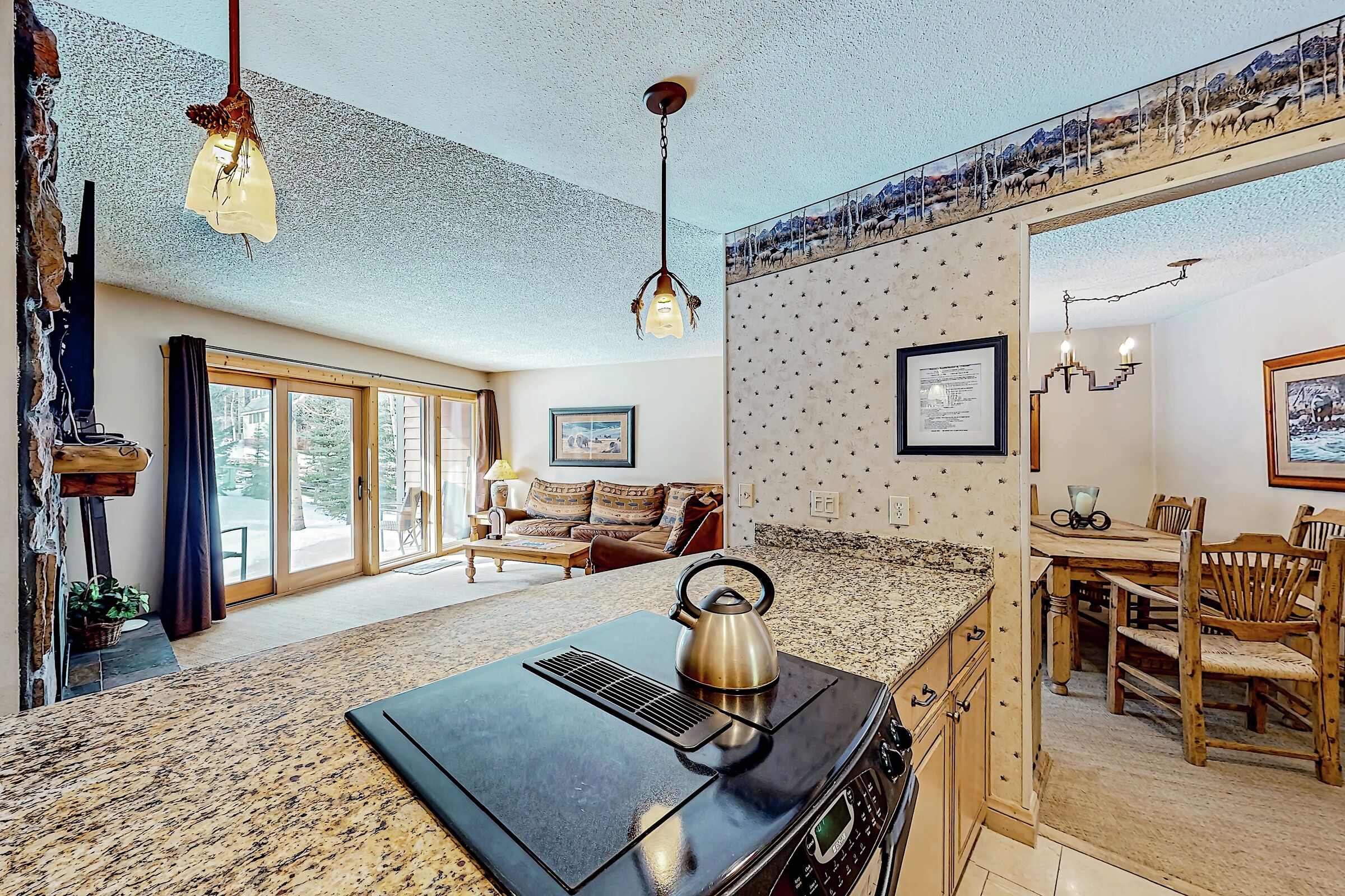 Kitchen & Living Area