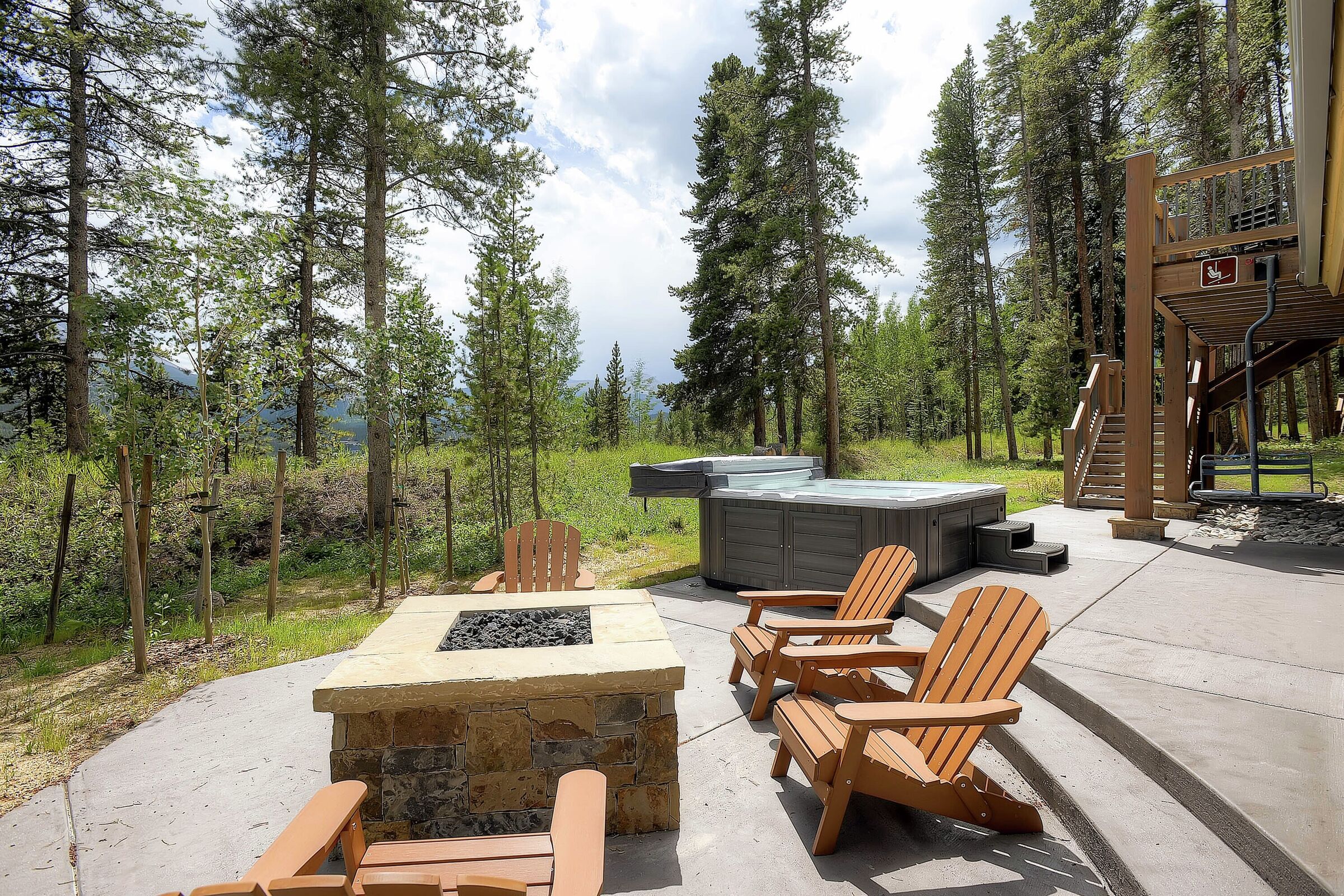 Patio with Hot Tub