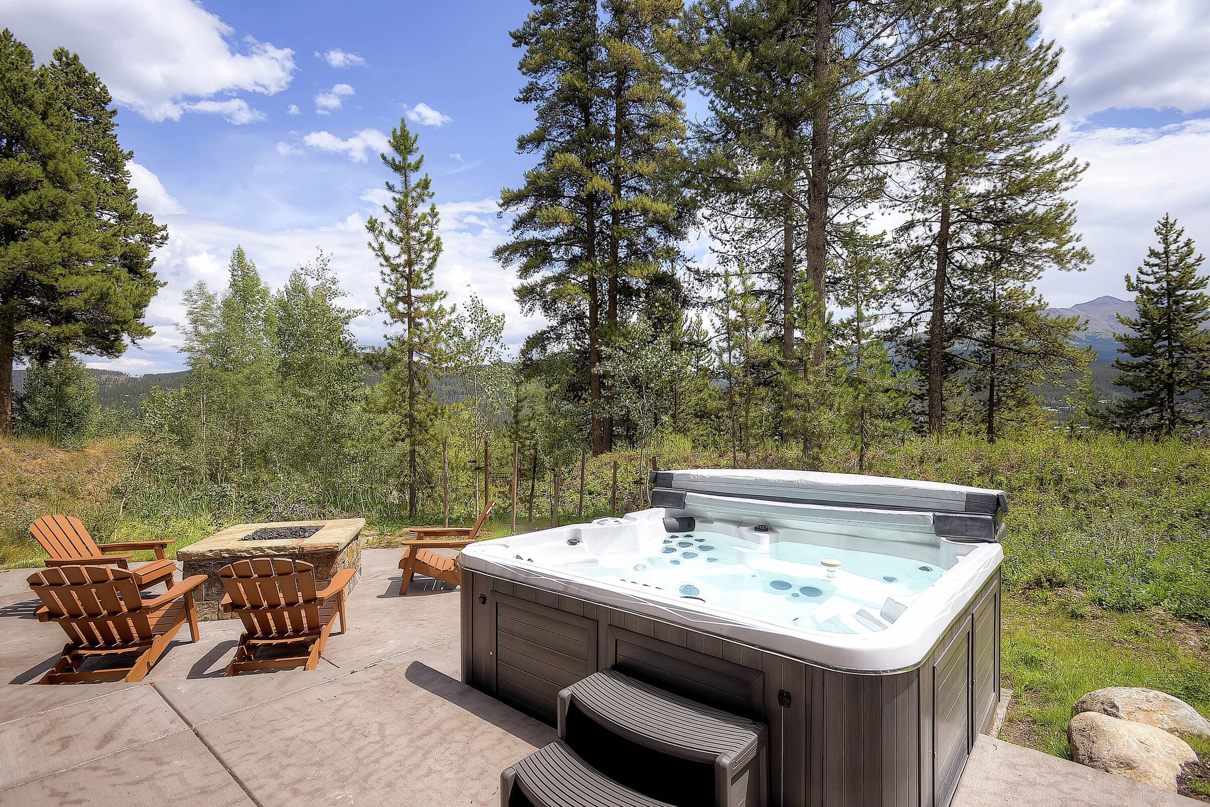 Patio with Hot Tub