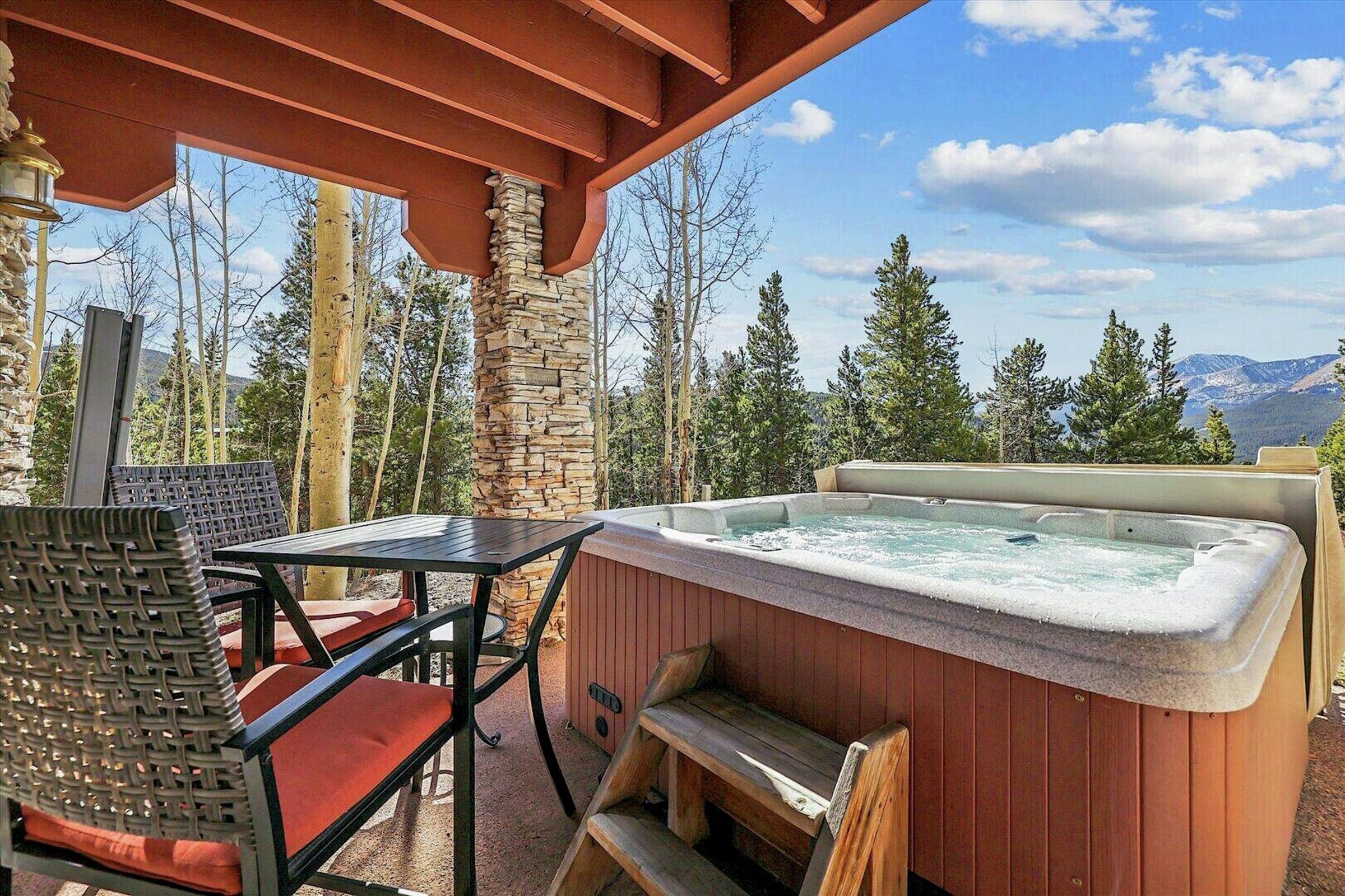 Patio with Hot Tub