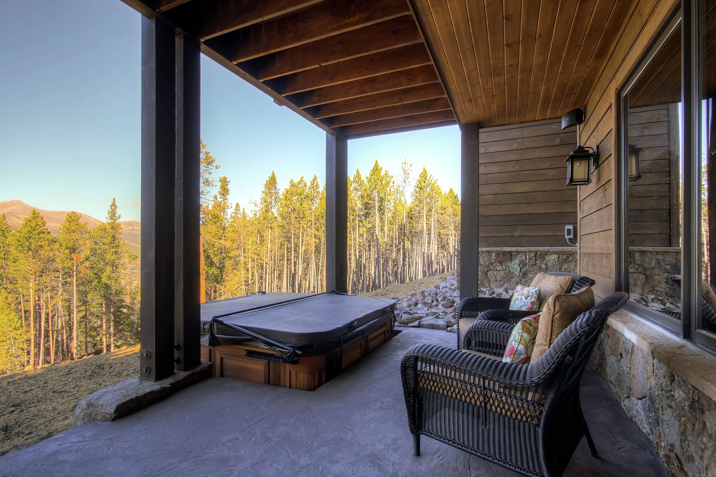 Patio with Hot Tub