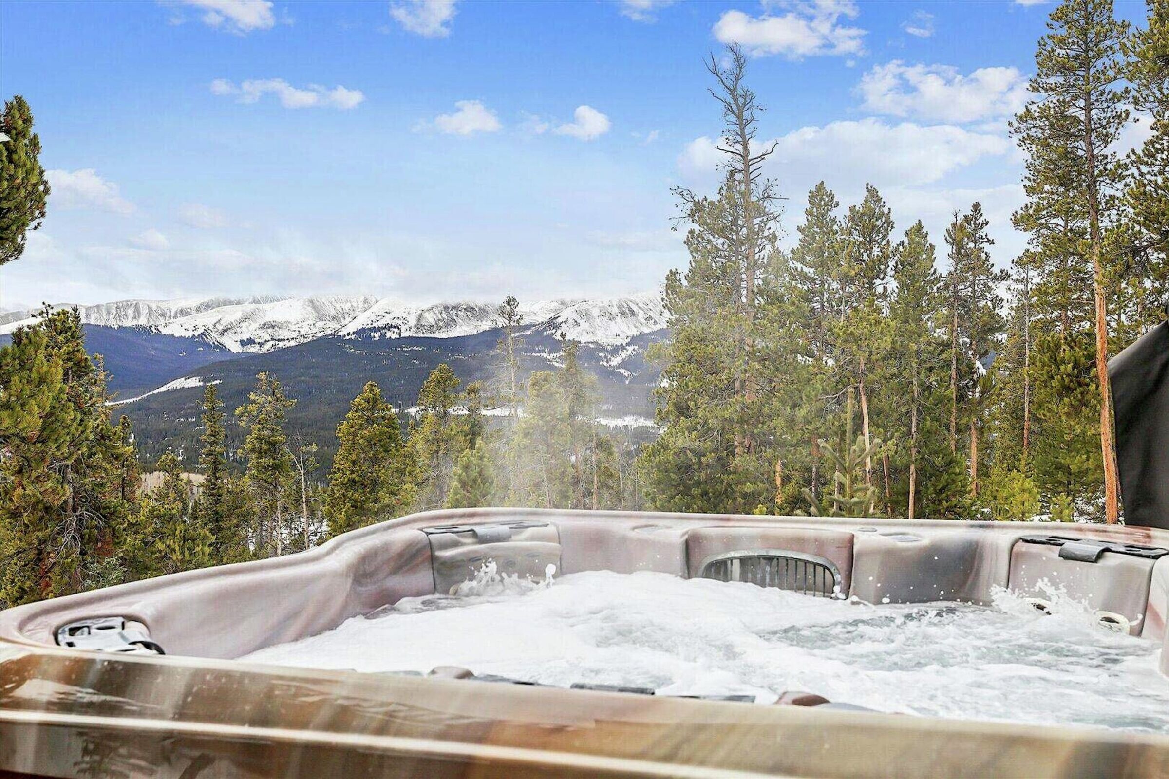 Deck with Hot Tub