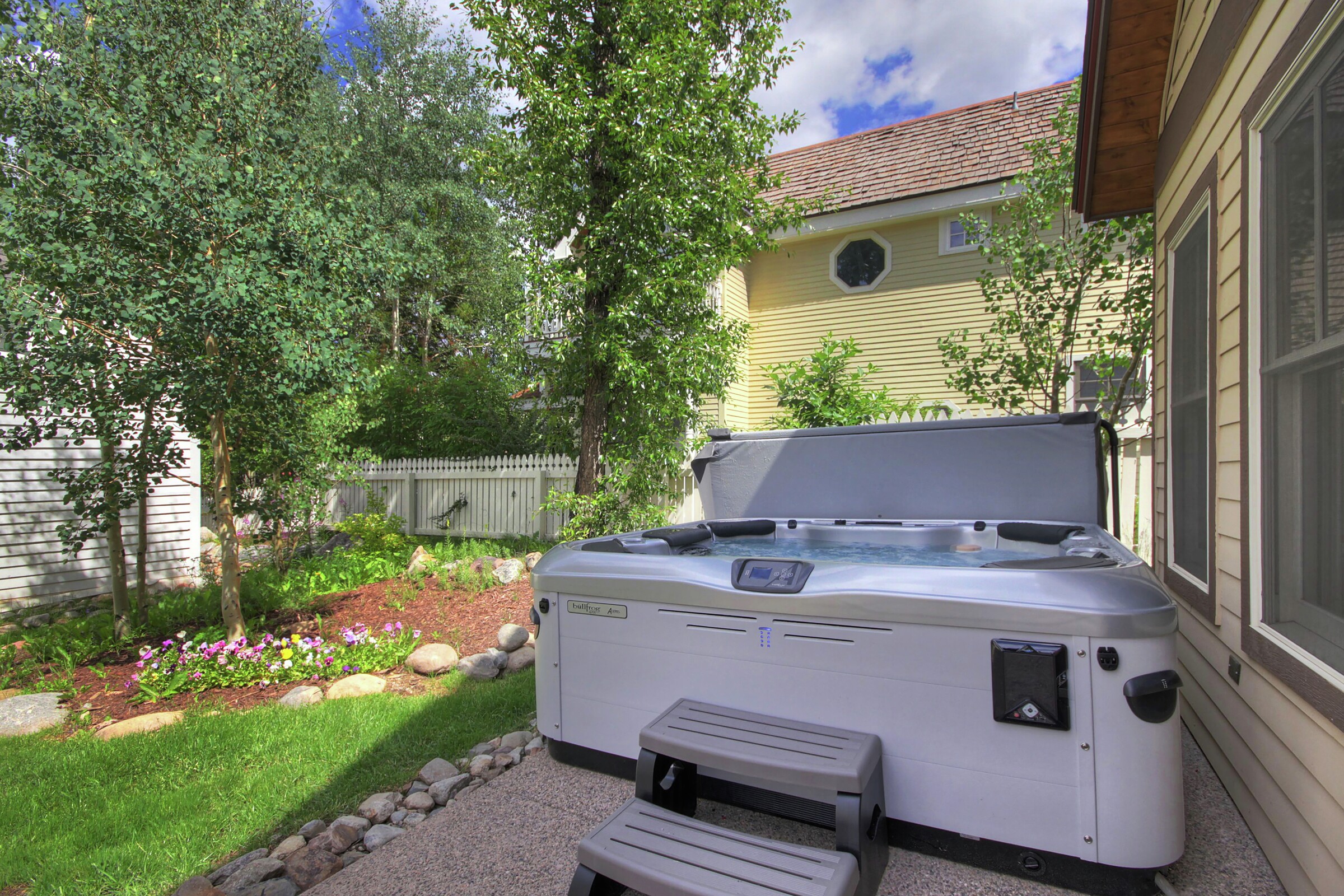 Patio with Hot Tub