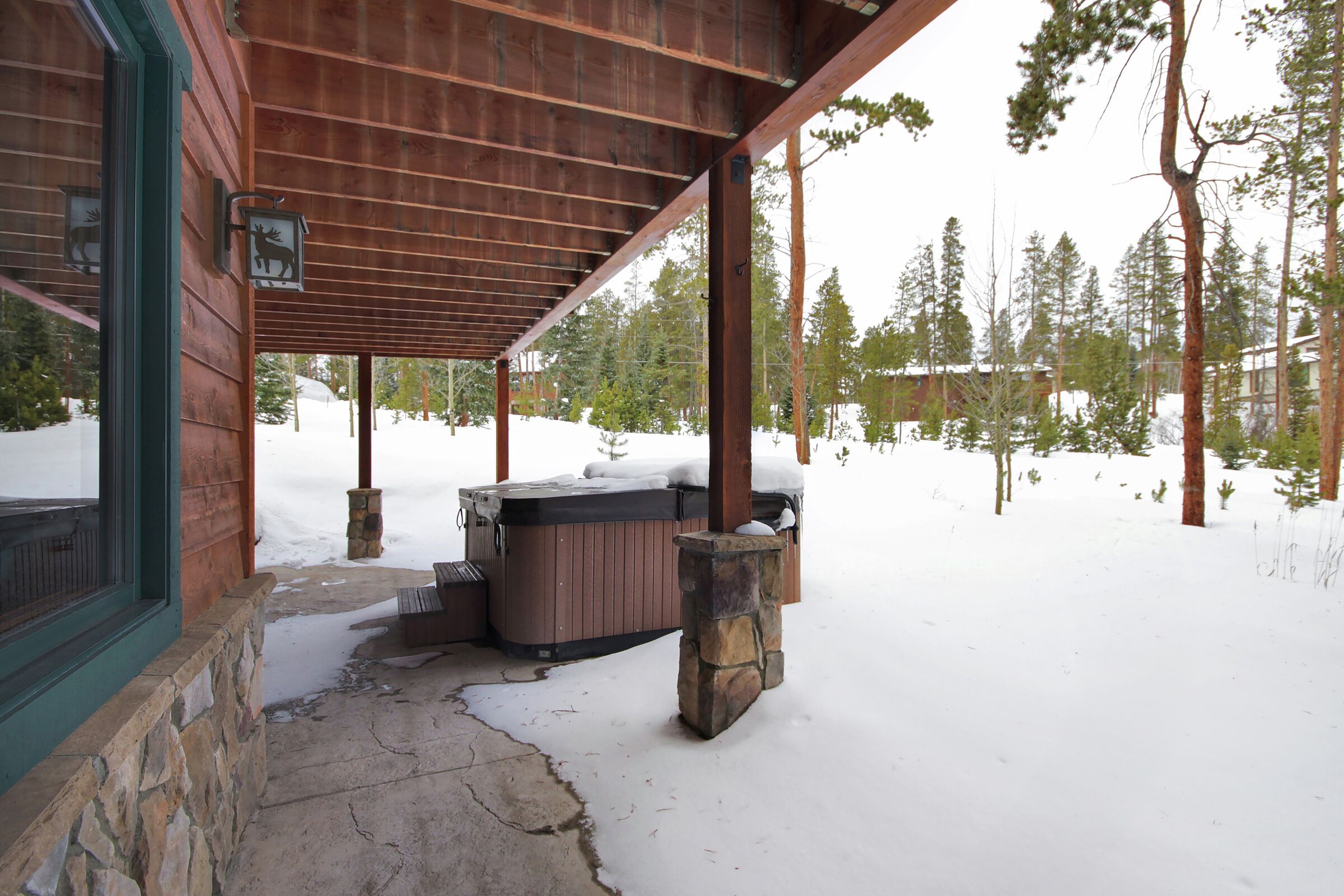 Patio with Hot Tub