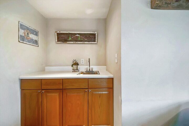 Family Room with Wet Bar