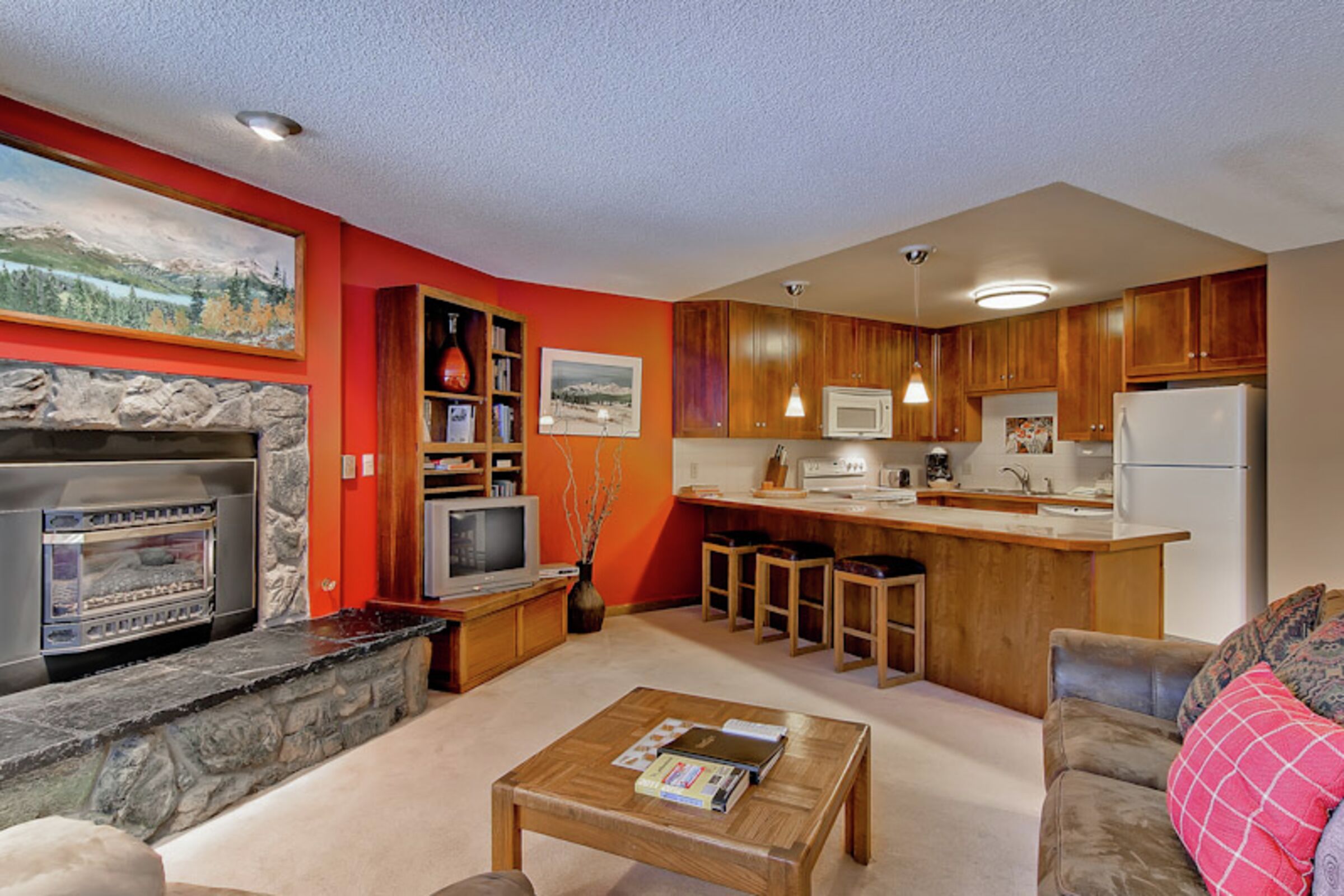 Living Room & Kitchen