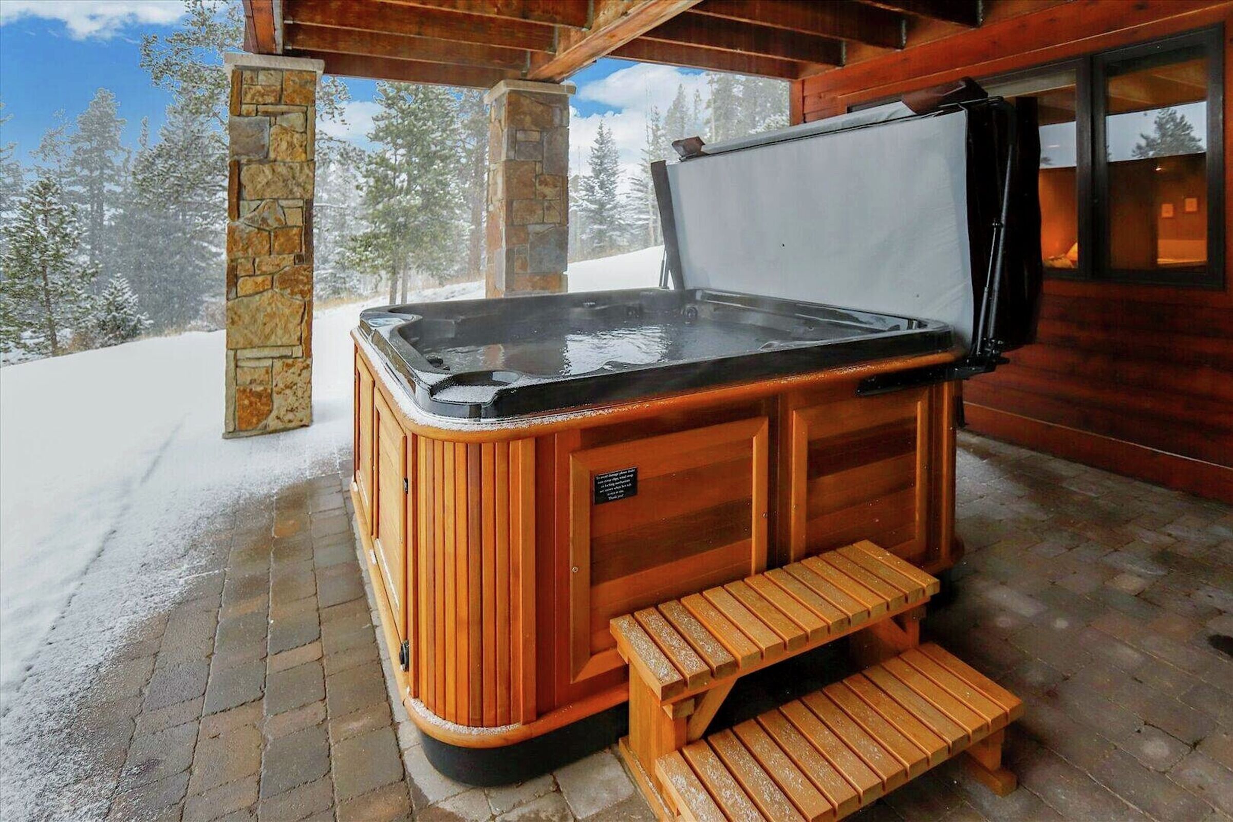 Patio with Hot Tub