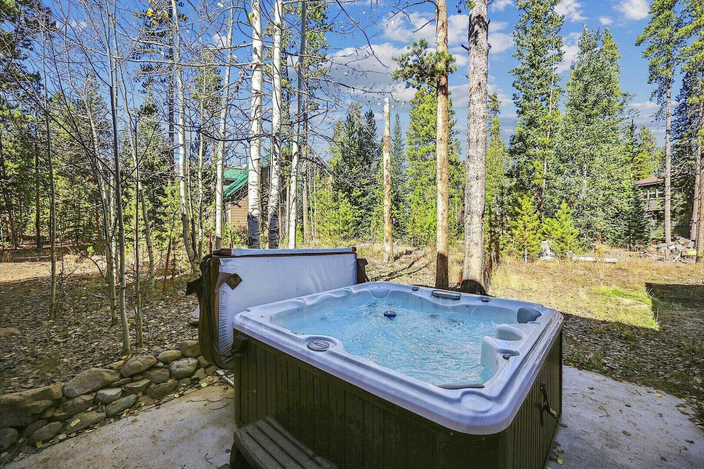 Patio with Hot Tub
