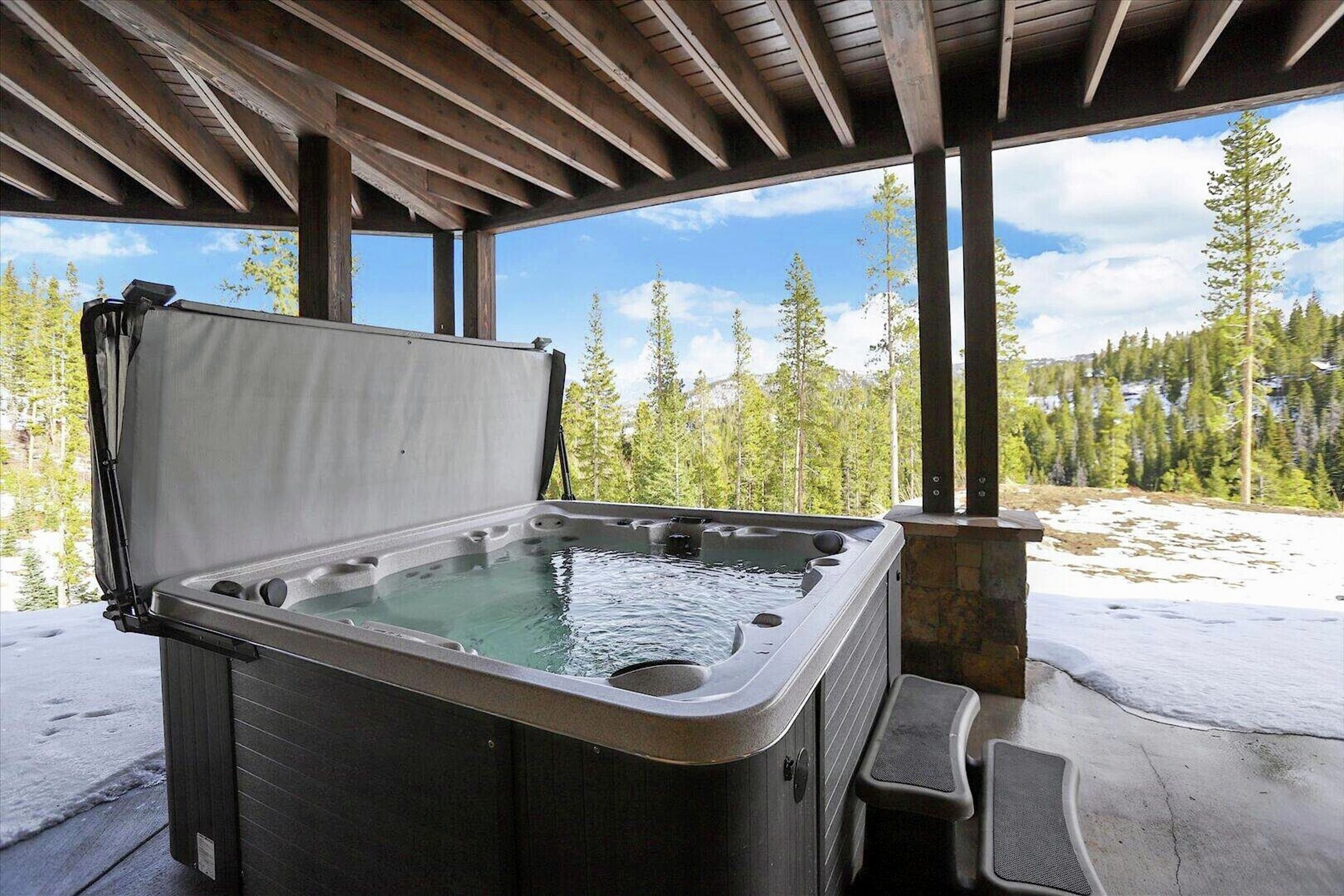 Patio with Hot Tub