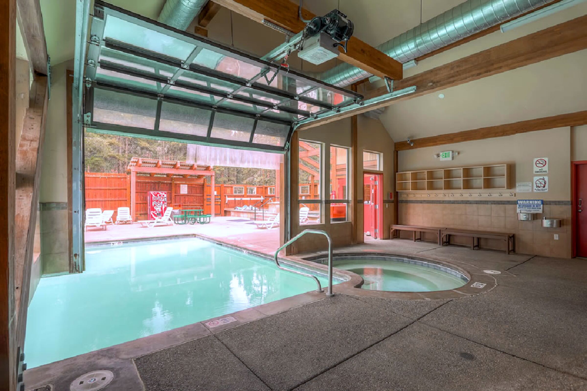 Indoor Pool & Hot Tub