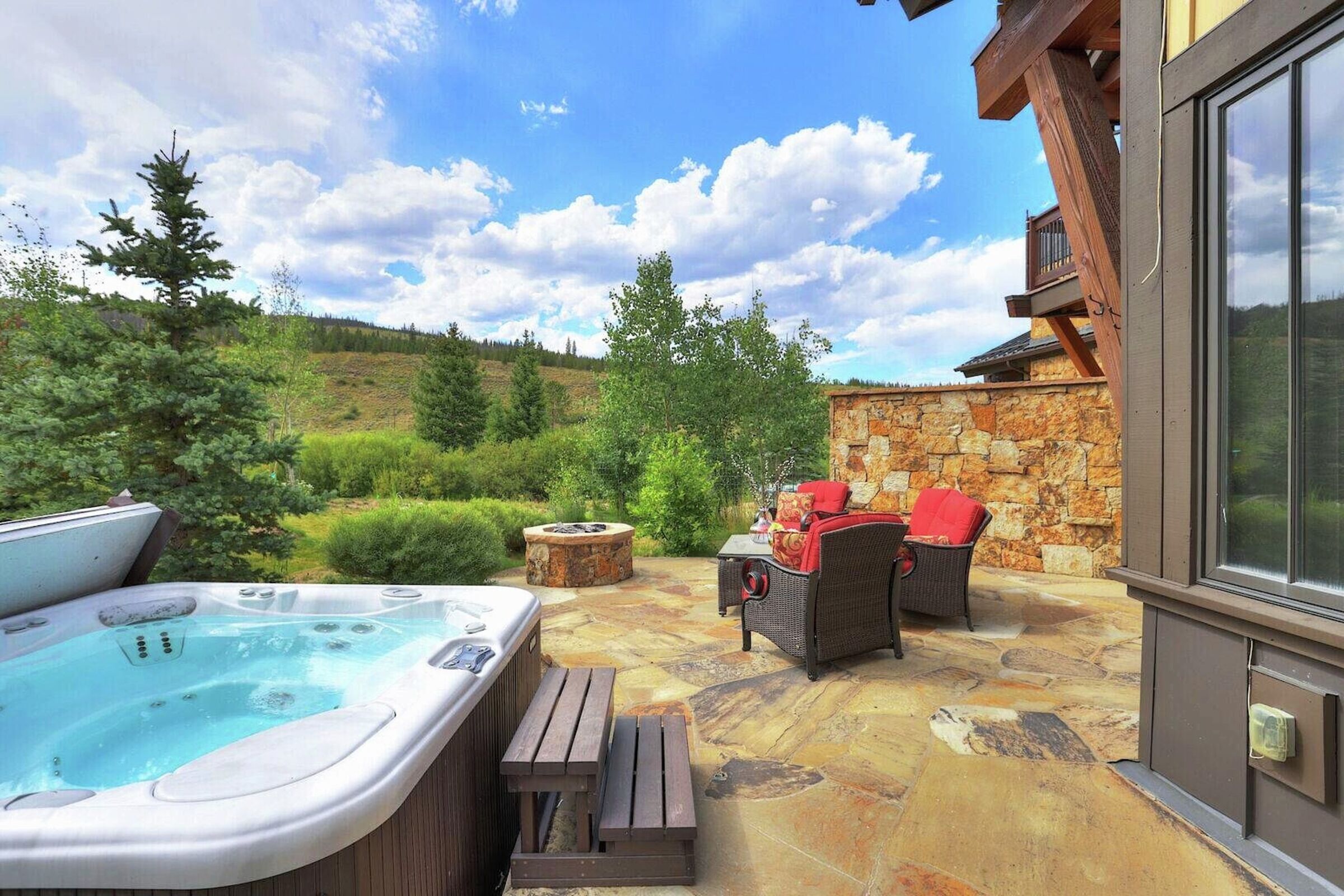 Patio with Hot Tub