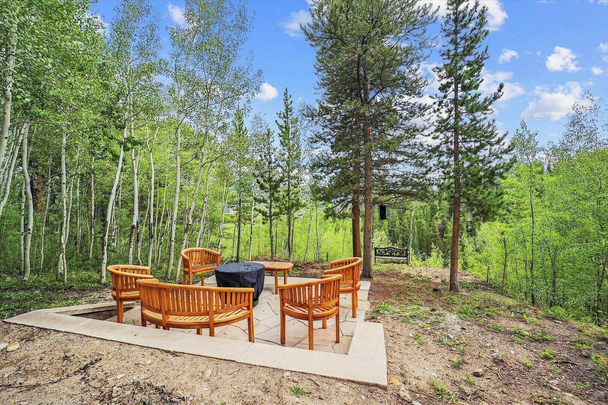 Patio with Fire Pit