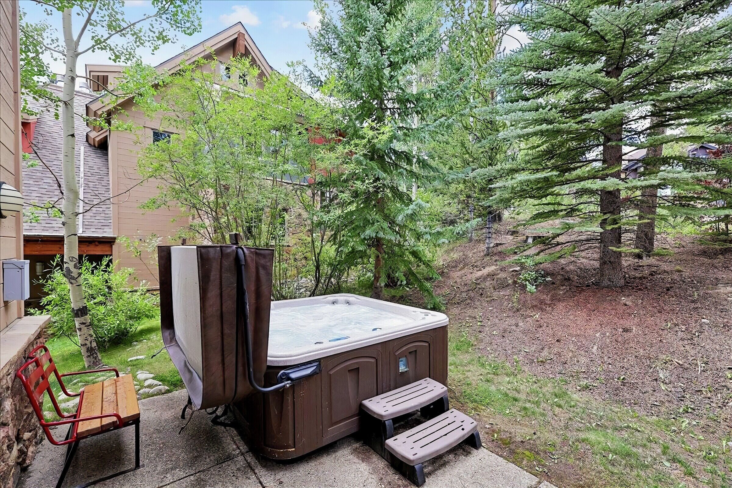 Patio with Hot Tub