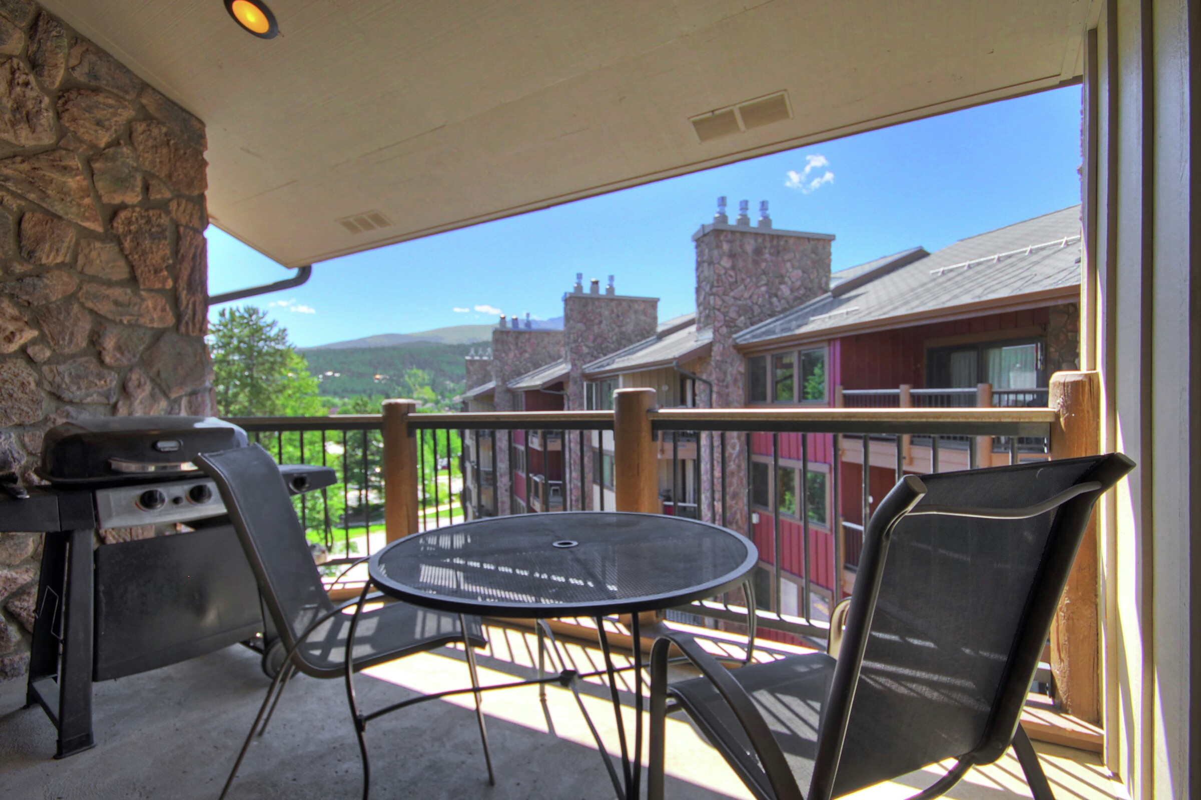 Balcony with BBQ