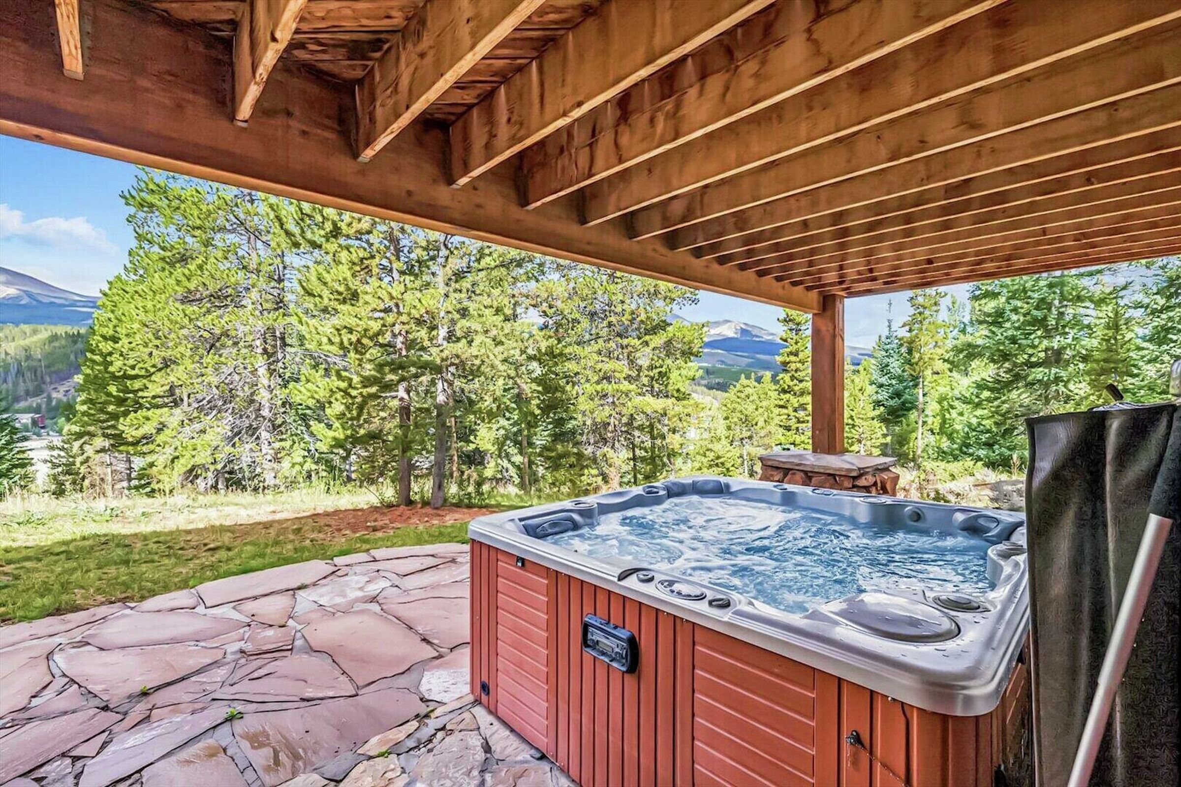 Patio with Hot Tub