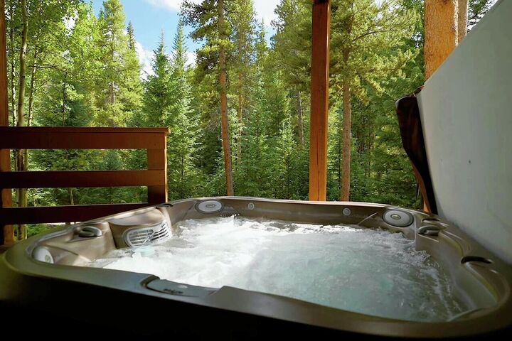 Deck with Hot Tub