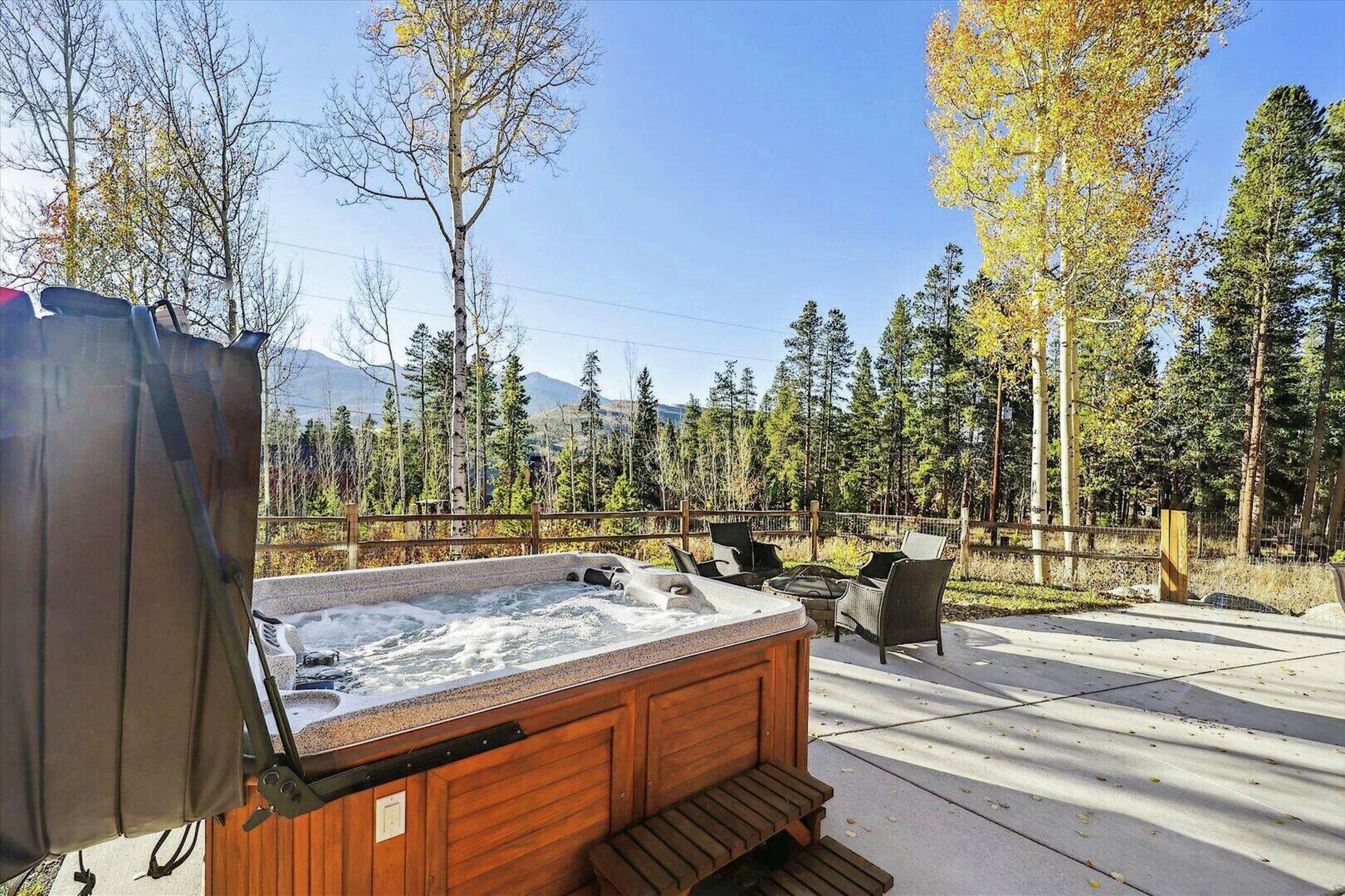 Patio with Hot Tub
