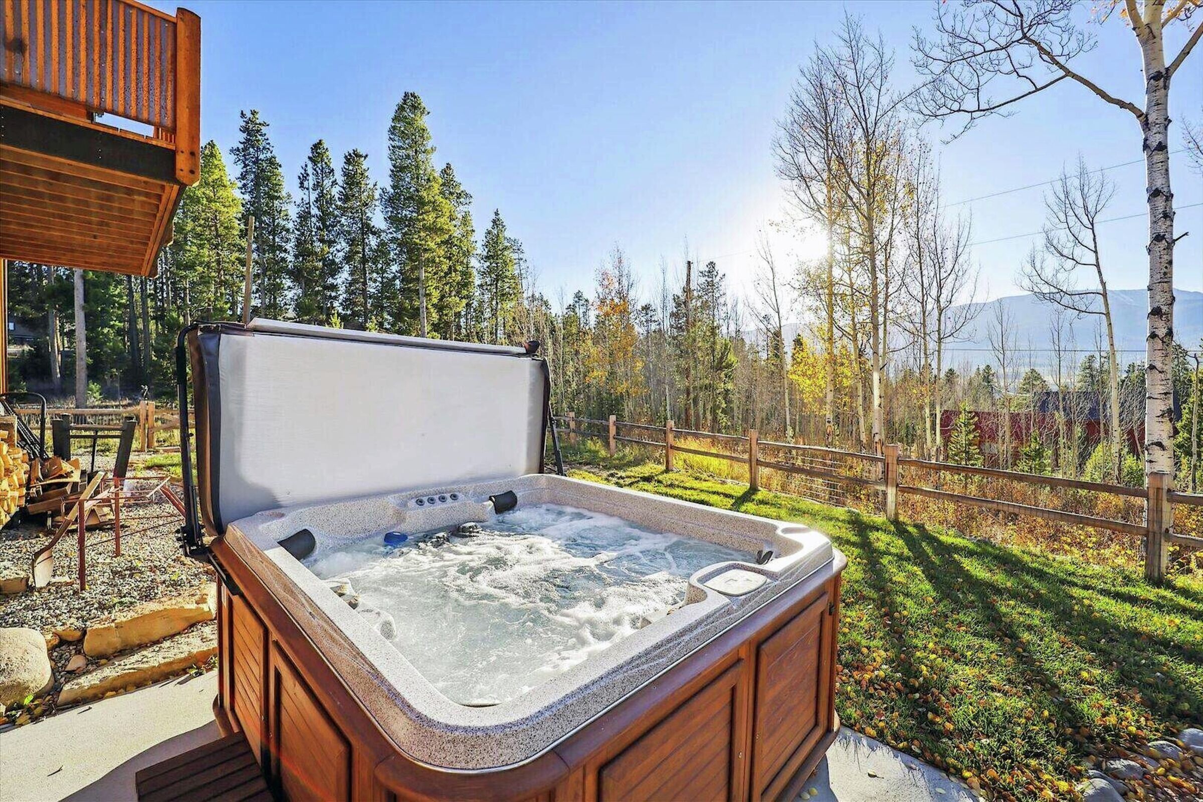Patio with Hot Tub