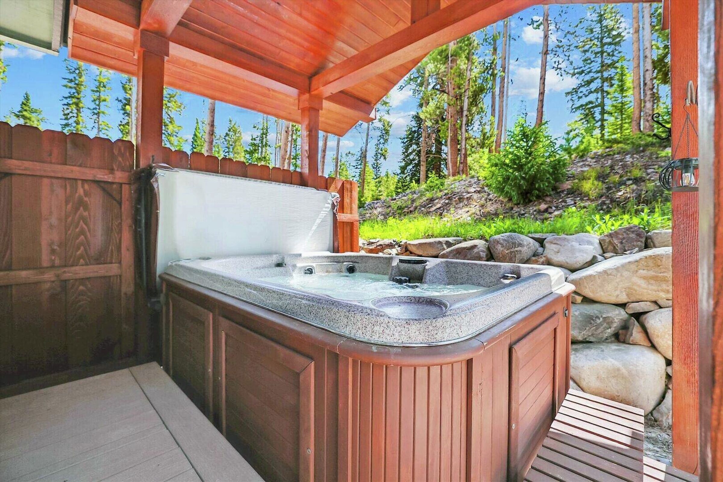 Patio with Hot Tub