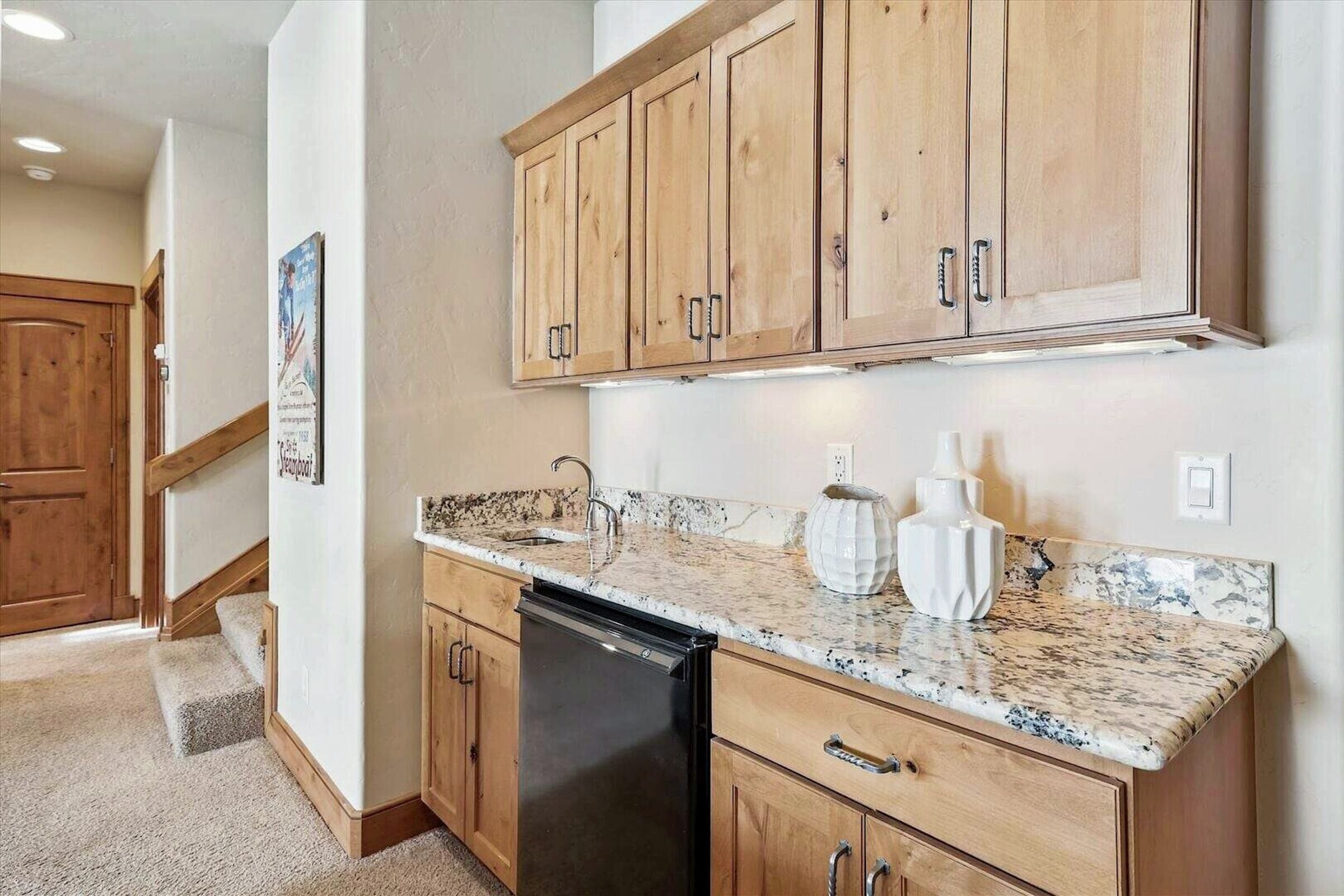 Family Room with Wet Bar