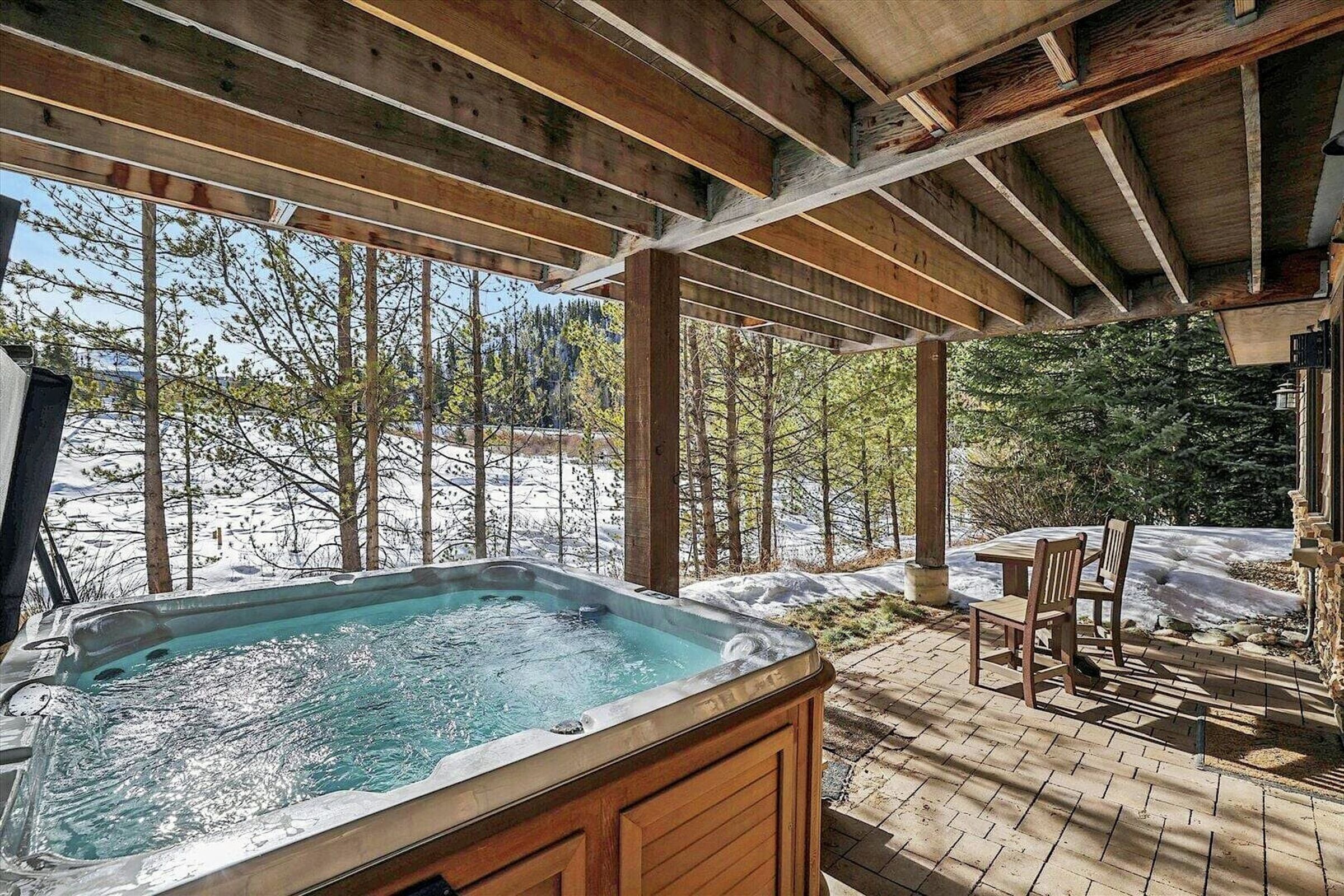 Patio with Hot Tub