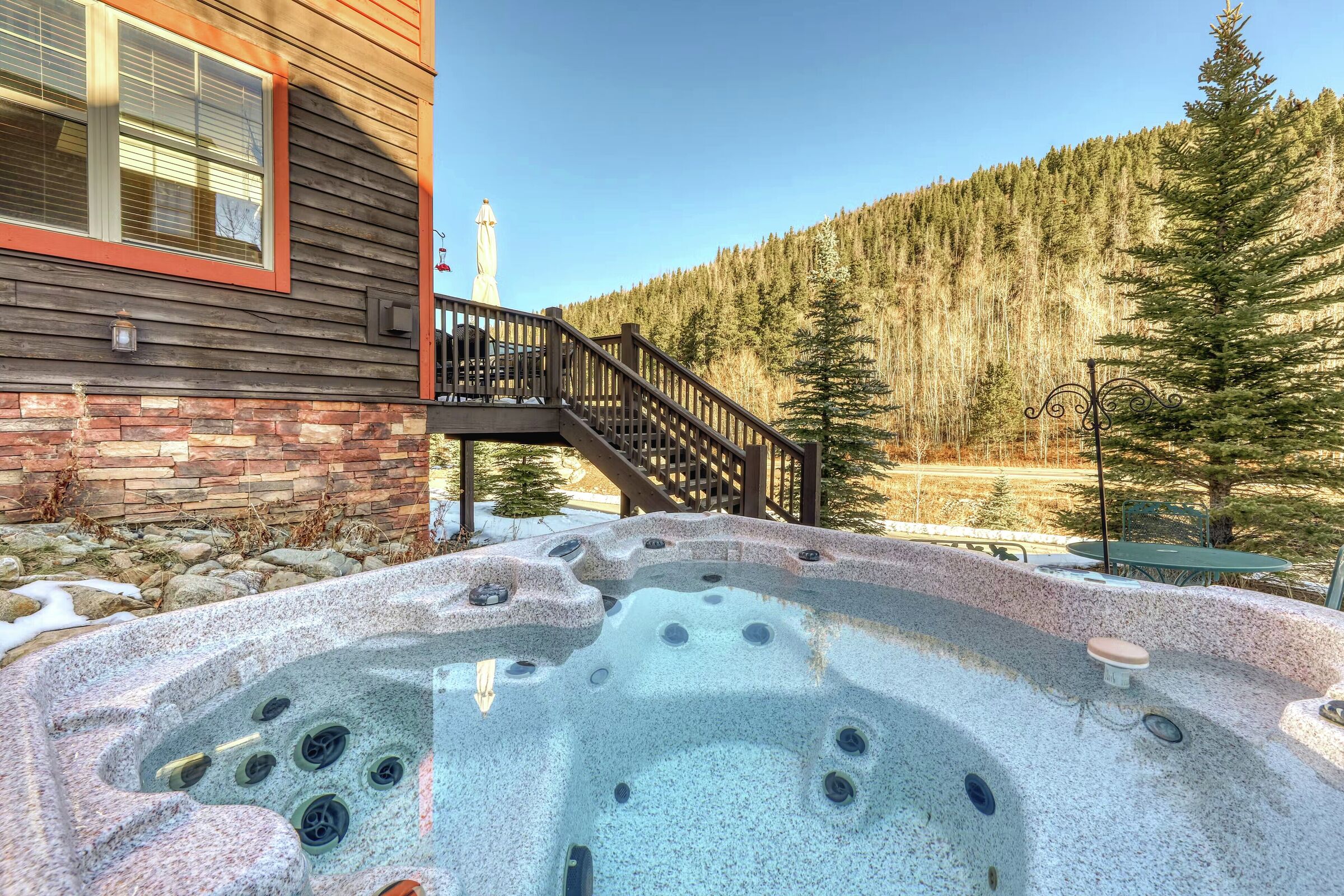 Patio with Hot Tub