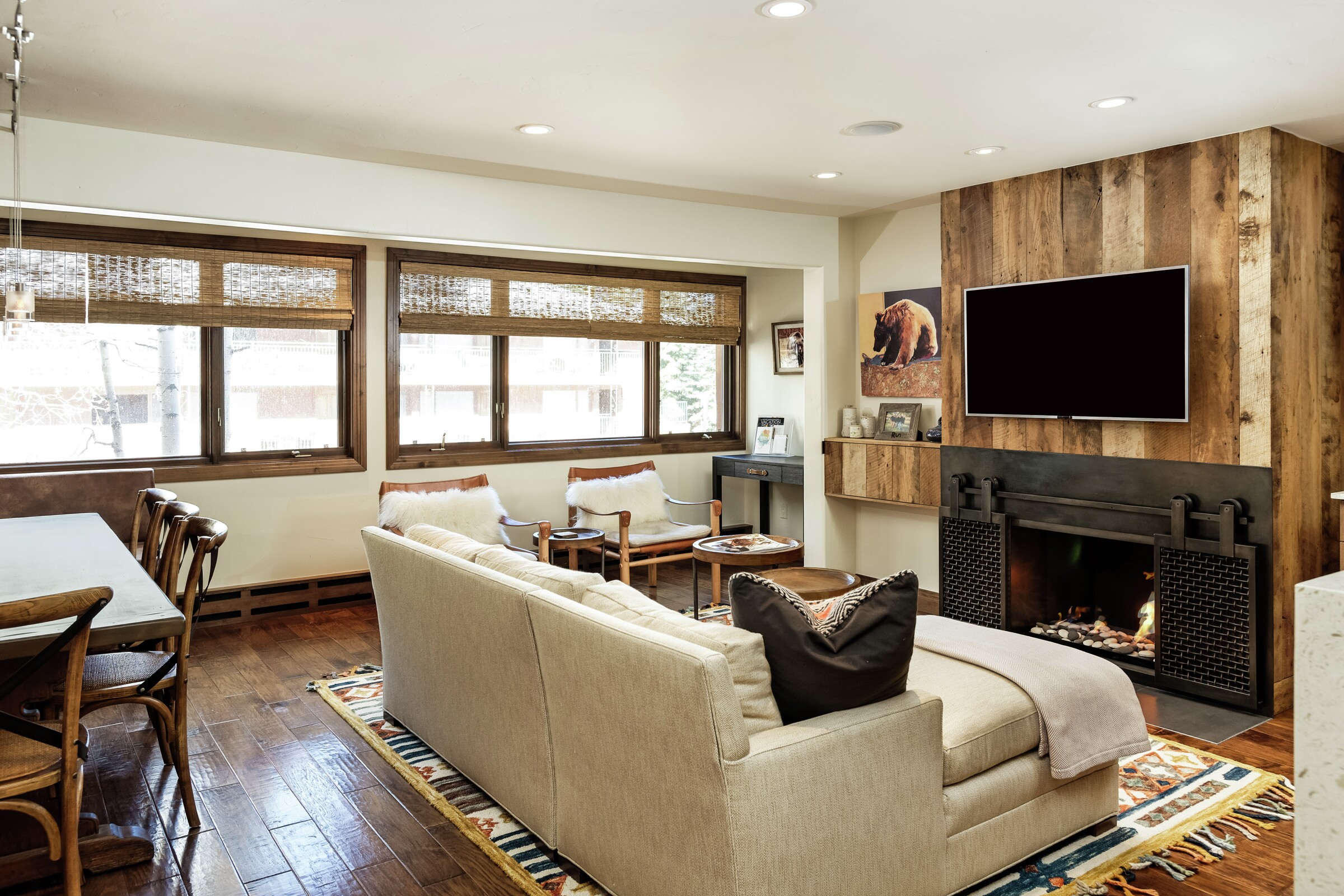 Dining Room & Living Room