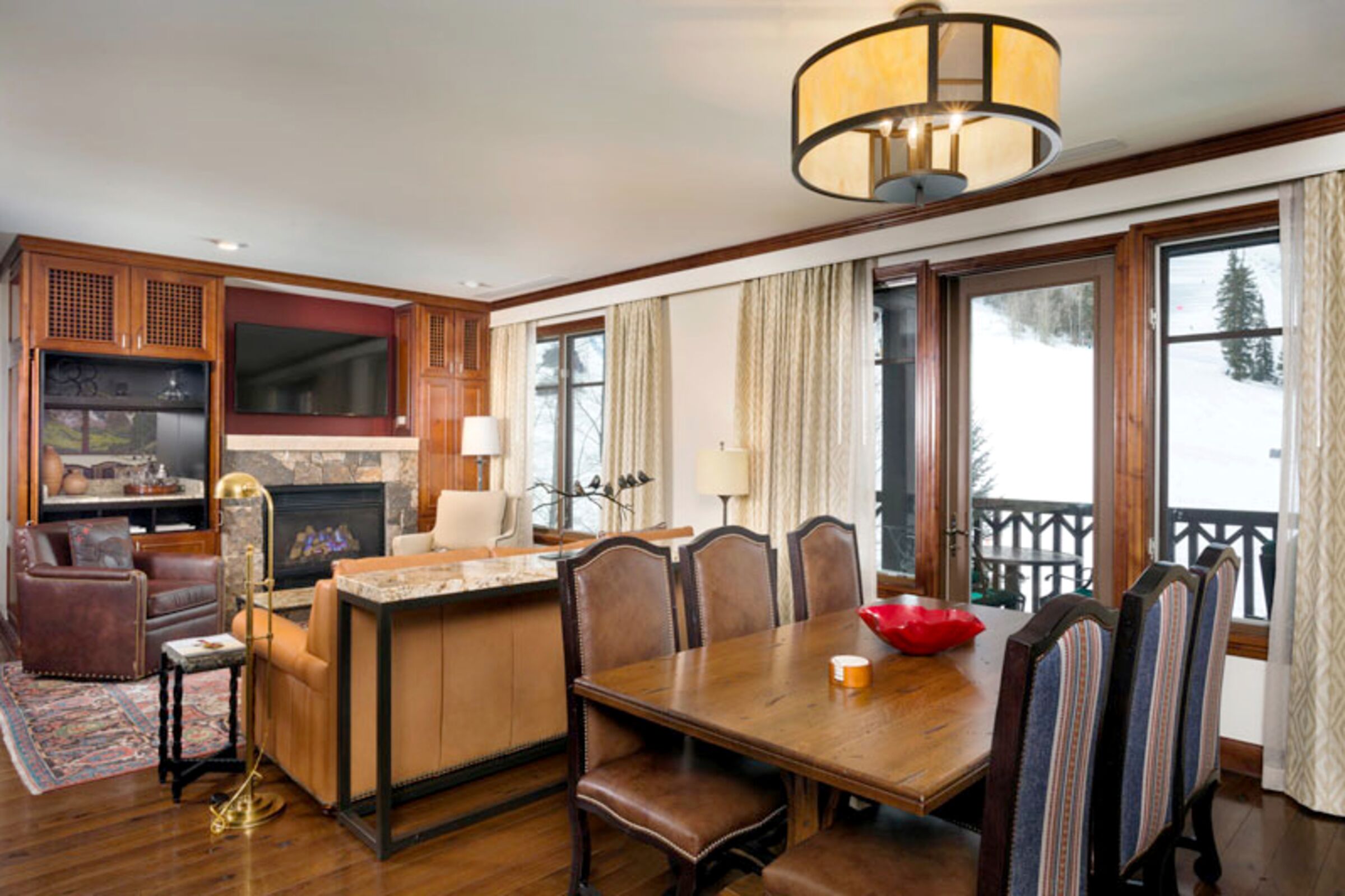 Living Room & Dining Room