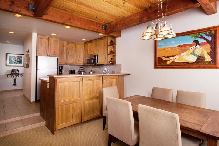 2 Bdrm Standard - Dining Area & Kitchen