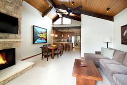 3 Bdrm Deluxe - Living Area & Dining Area