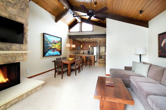 Living Area & Dining Area