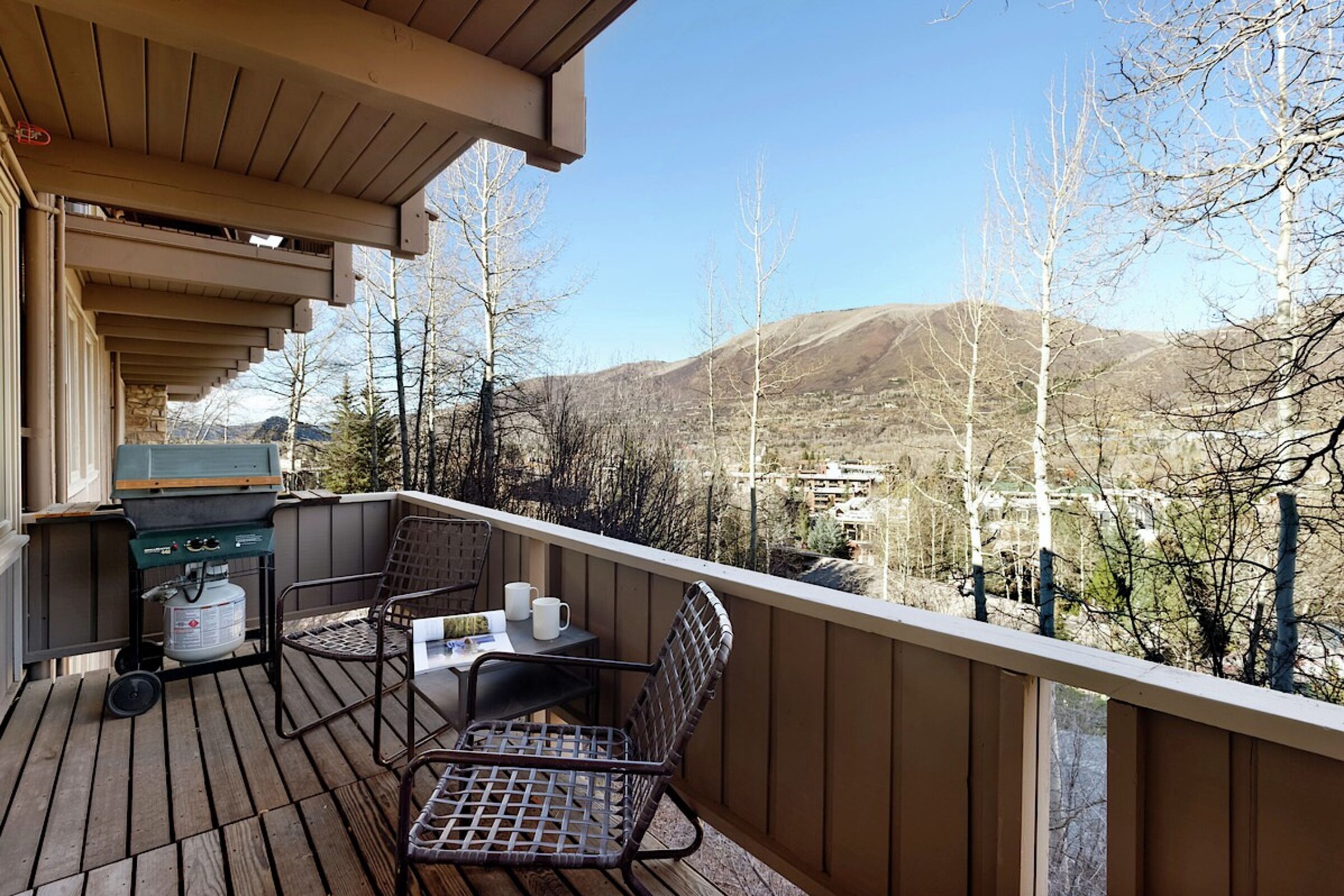 Studio Balcony with BBQ