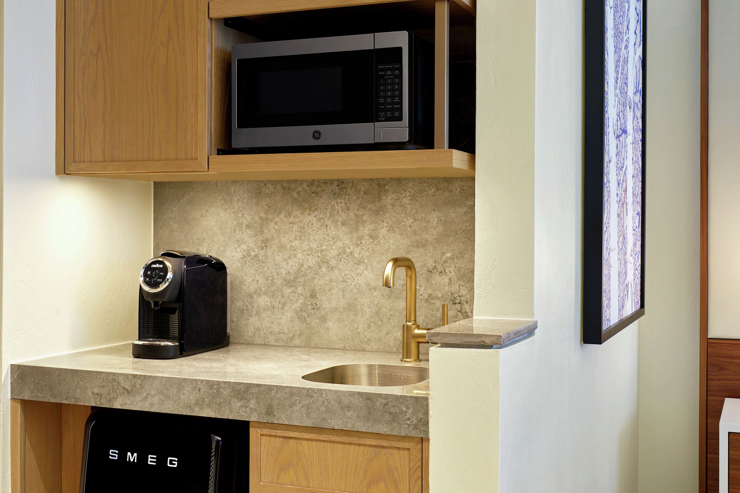 Hotel Room Kitchenette