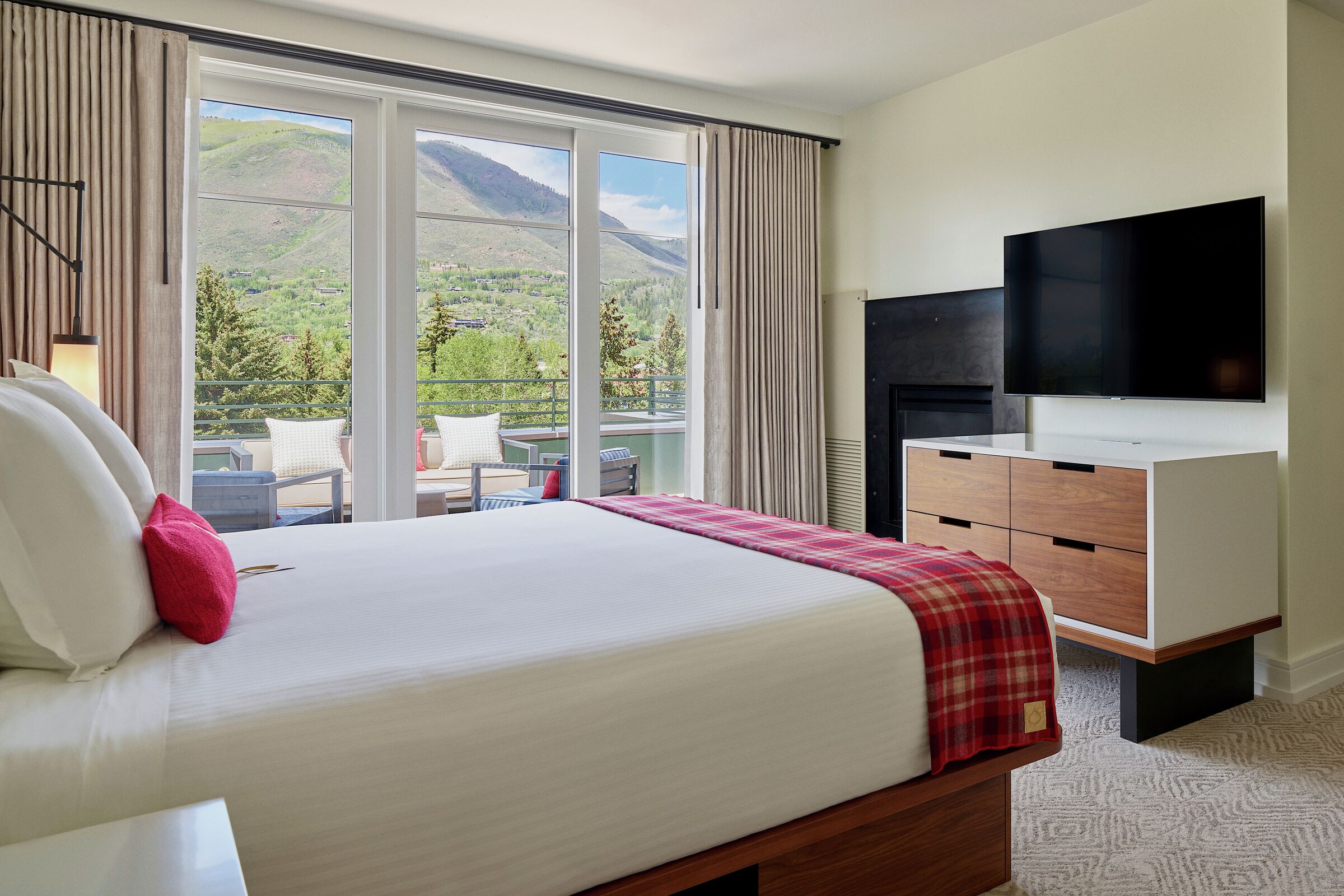 Hotel Room Living Area