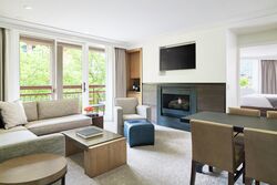 2 Bdrm Town Side Suite - Living Room & Dining Room